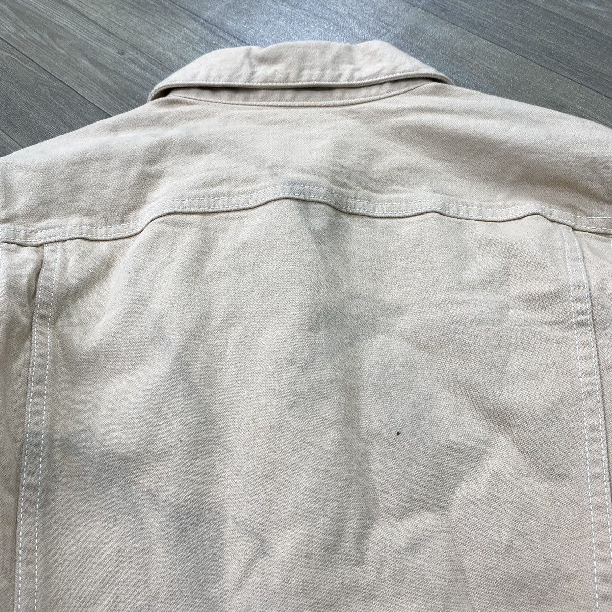 Burberry Vintage Burberry London Nova Check Beige Denim Jacket Luxury Size US S / EU 44-46 / 1 - 20 Thumbnail
