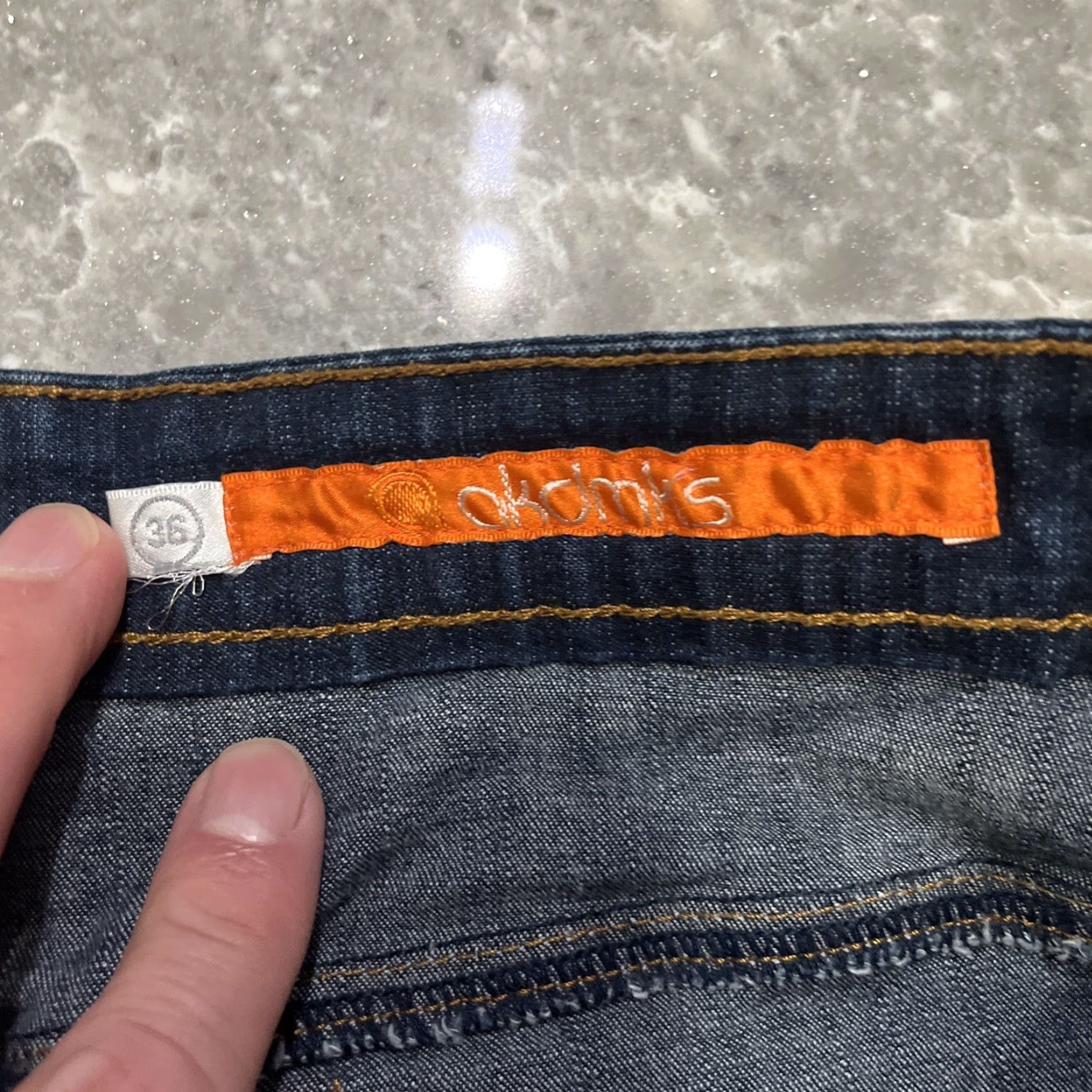 Akademiks Akademiks Jeans Men Straight Leg 36W 34L Blue Denim 5-Pocket Zip High Rise Regular Mens Size US 36 / EU 52 - 3 Thumbnail