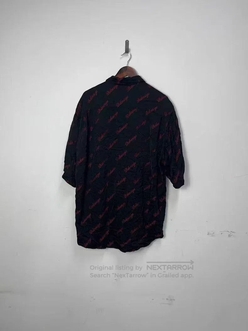 Balenciaga Balenciaga Short-sleeved shirt with logo letters all over Size XS / US 0-2 / IT 36-38 - 3 Thumbnail