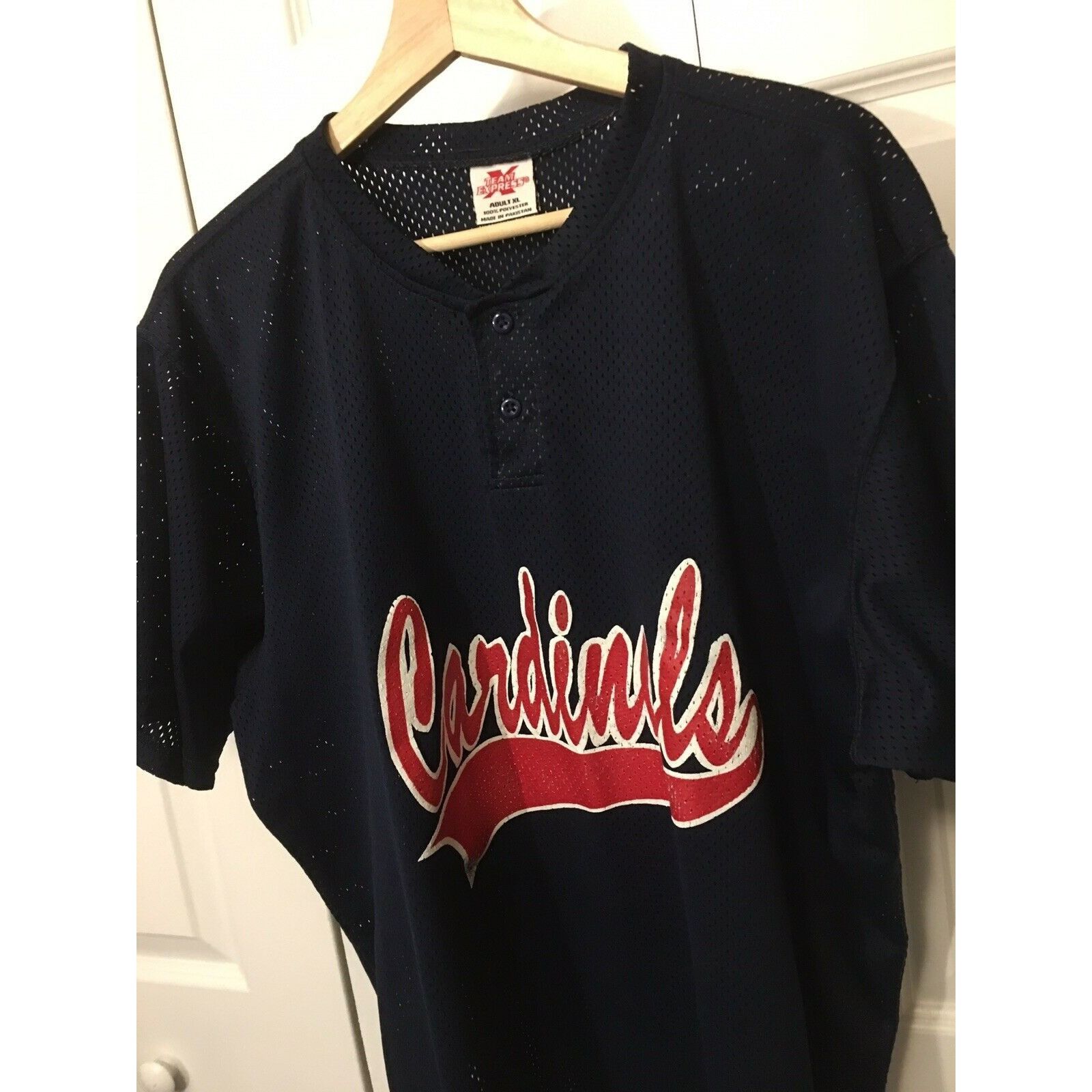 Other Cardinals Adult Men’s Sz XL Team Express Jersey Red White Bl Size US XL / EU 56 / 4 - 4 Thumbnail