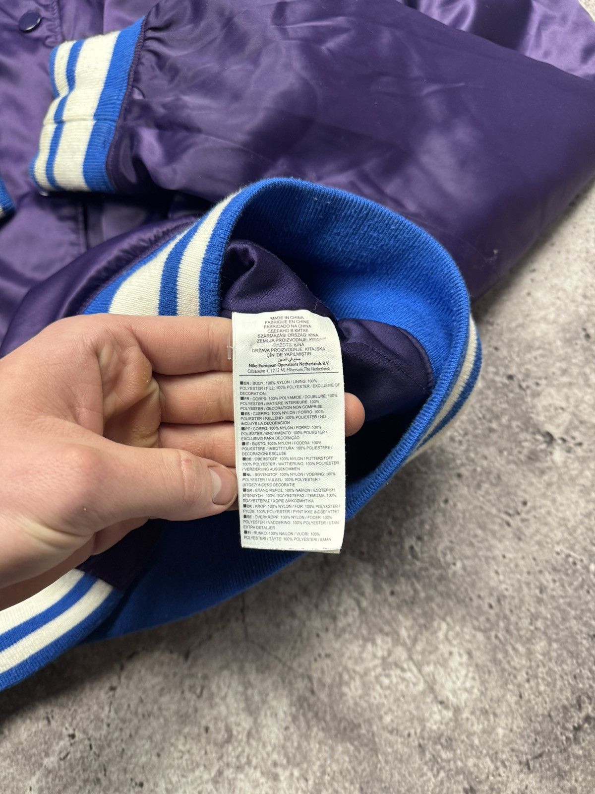 Nike Vintage Nike 90s Y2K Bomber Jacket Big Logo Japanesse Boxy Size L / US 10 / IT 46 - 6 Thumbnail
