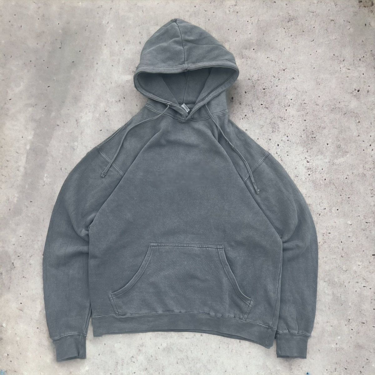 Vintage Vintage Washed Boxy Heavyweight 14oz blank hoodie Size US XL / EU 56 / 4 - 1 Thumbnail