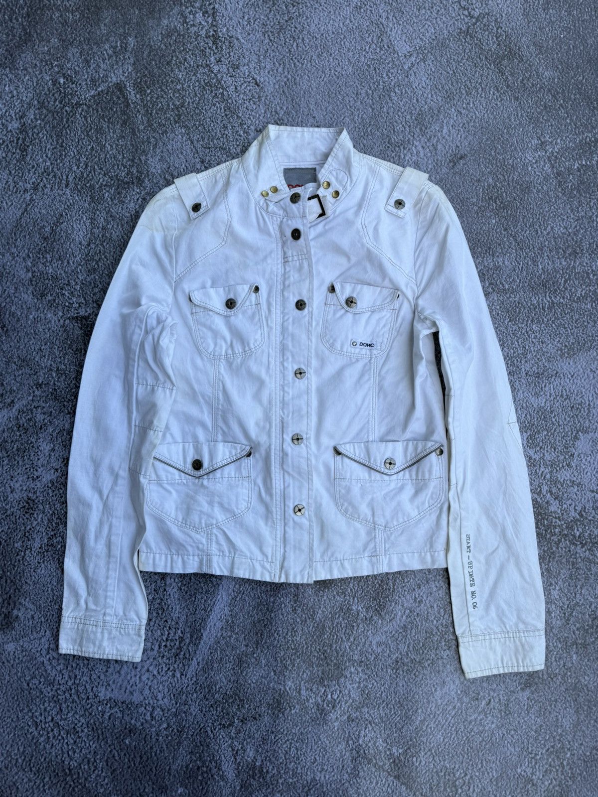 Isamu Katayama Backlash DOHC Biker jacket bondage multipocket Size US S / EU 44-46 / 1 - 1 Thumbnail