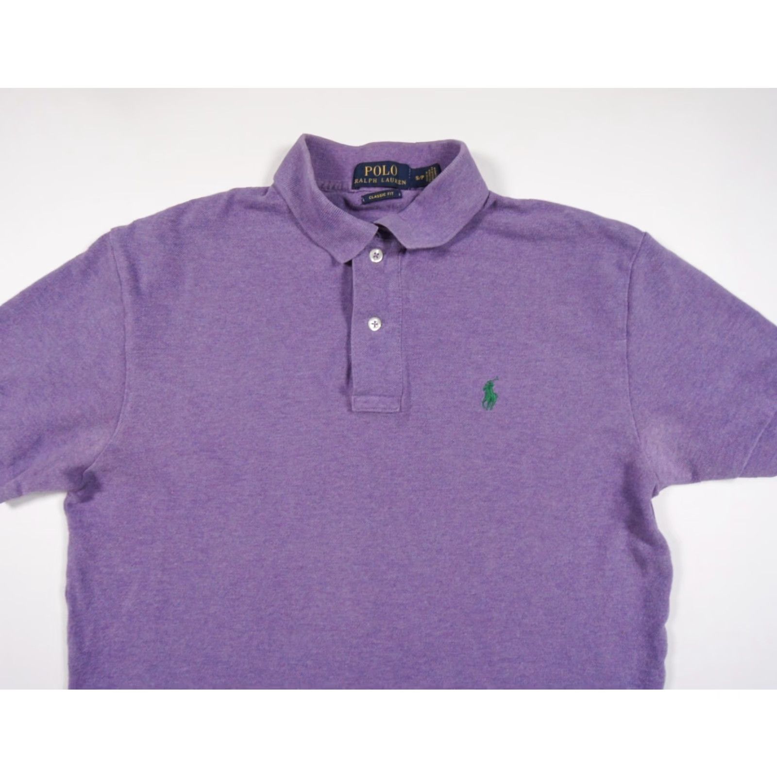Polo Ralph Lauren VINTAGE Polo Ralph Lauren Shirt Mens Small Purple Collared Classic Fit Pony Preppy Adult Size US S / EU 44-46 / 1 - 2 Thumbnail