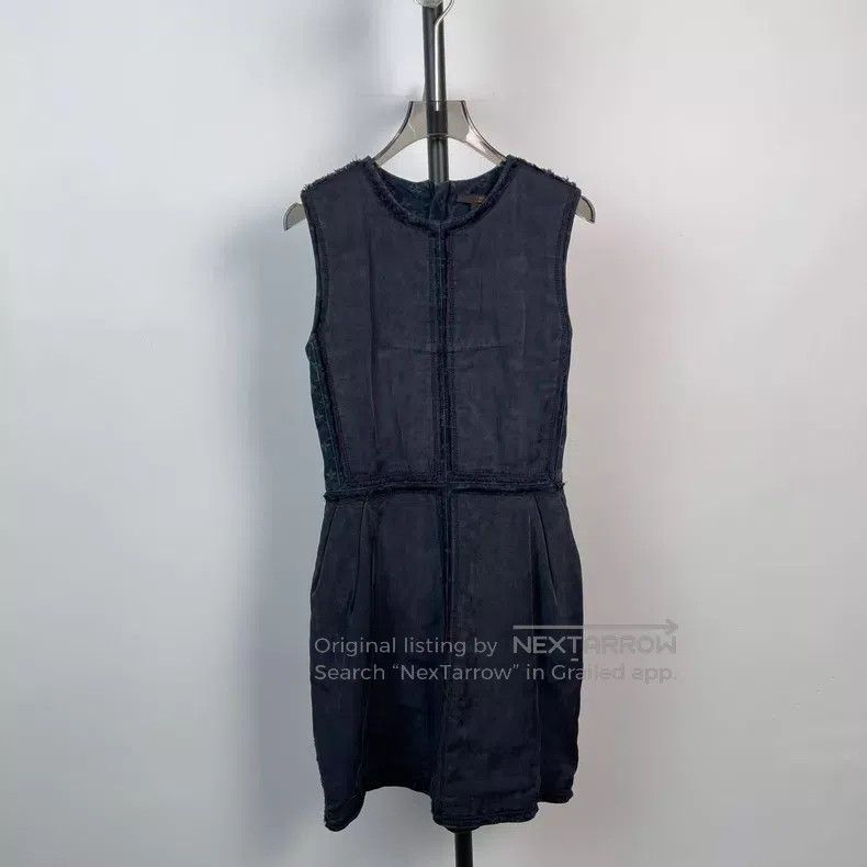 Louis Vuitton Louis Vuitton Blue patchwork presbyopic full-print denim d Size XXS / US 00 / IT 34 - 1 Thumbnail