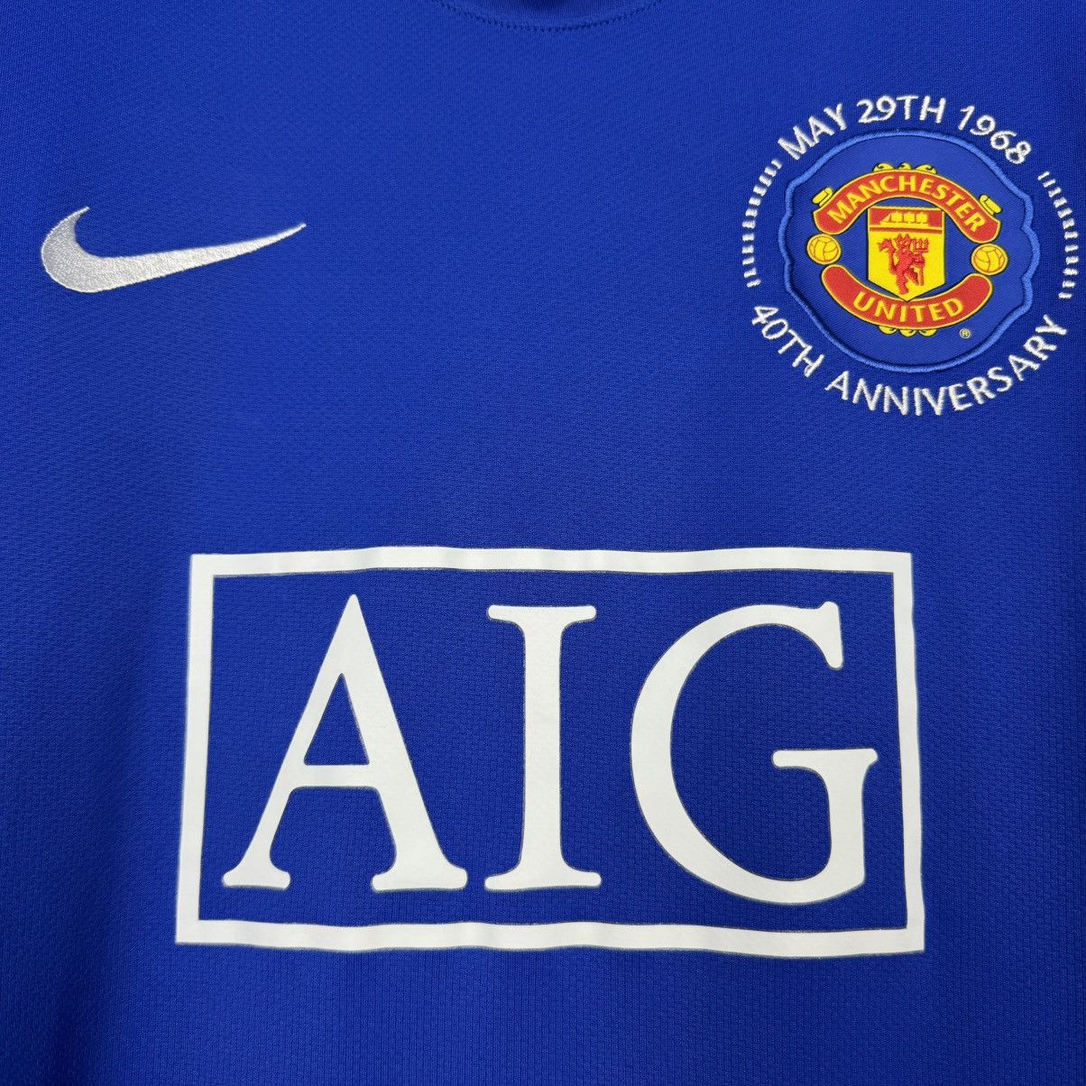 Nike MANCHESTER UNITED 2008 2009 FOOTBAL SHIRT SOCCER JERSEY NIKE Size US XL / EU 56 / 4 - 7 Thumbnail