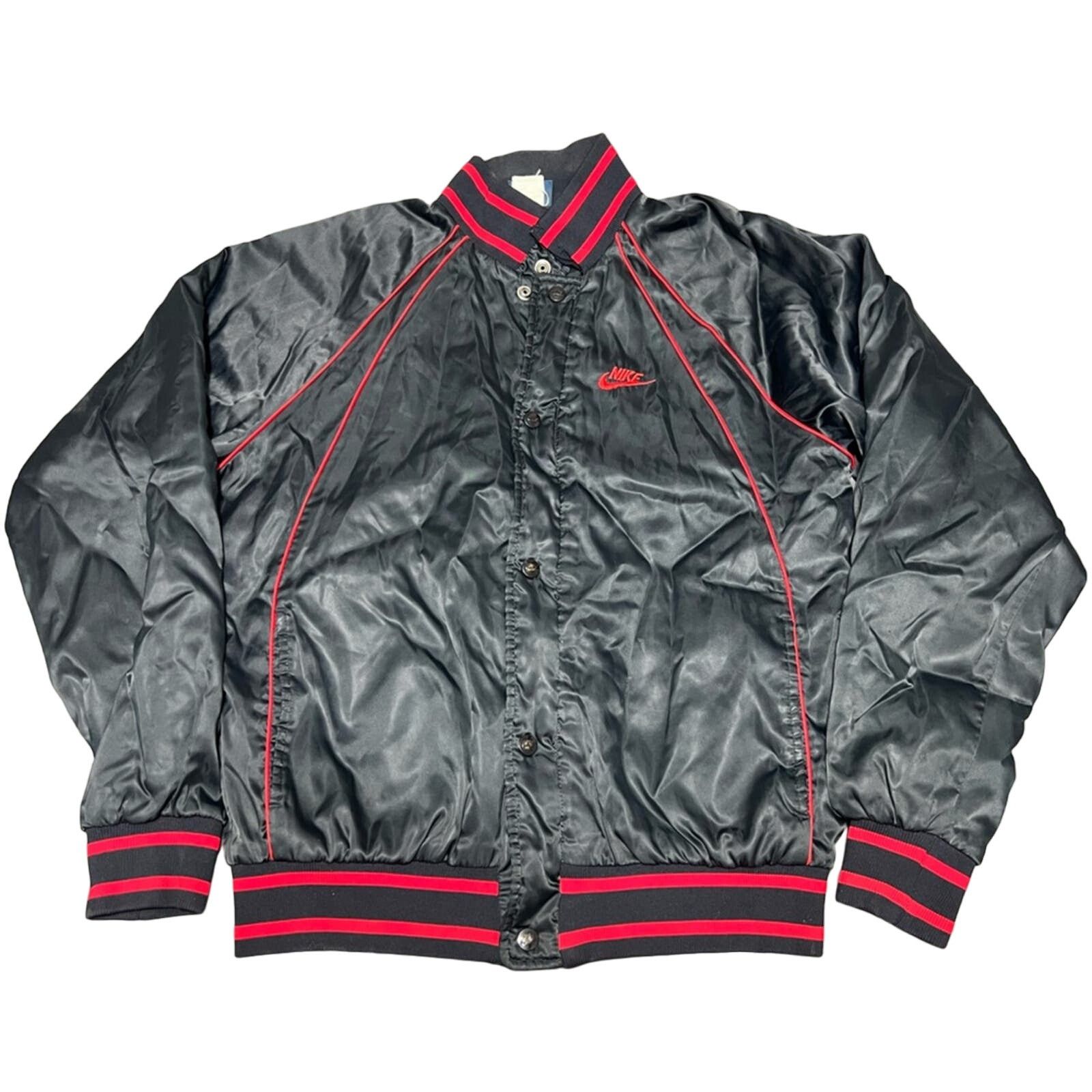 Jordan Brand Vintage 1985 Nike Air Jordan 1 Wings Satin Jacket Made USA Size US M / EU 48-50 / 2 - 2 Thumbnail