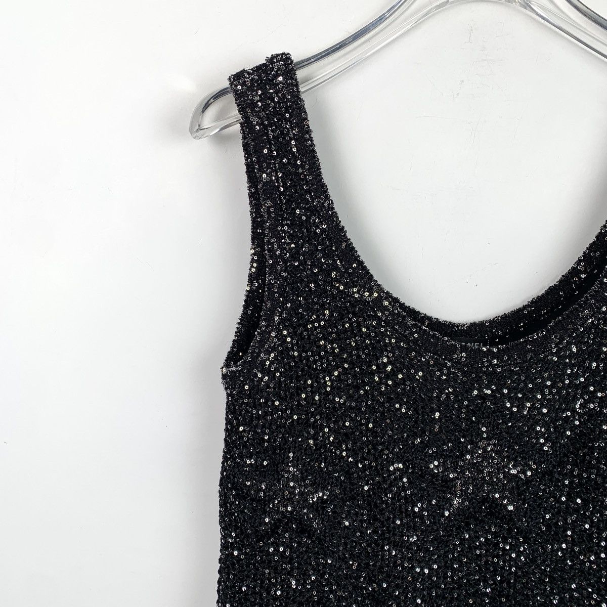 Chanel Chanel Star Sequin Woven Camisole Dress K26WX Size XS / US 0-2 / IT 36-38 - 3 Thumbnail