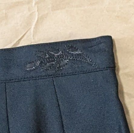Other Le Suit skirt suit laced collar navy blue size 8P Size M / US 6-8 / IT 42-44 - 6 Thumbnail