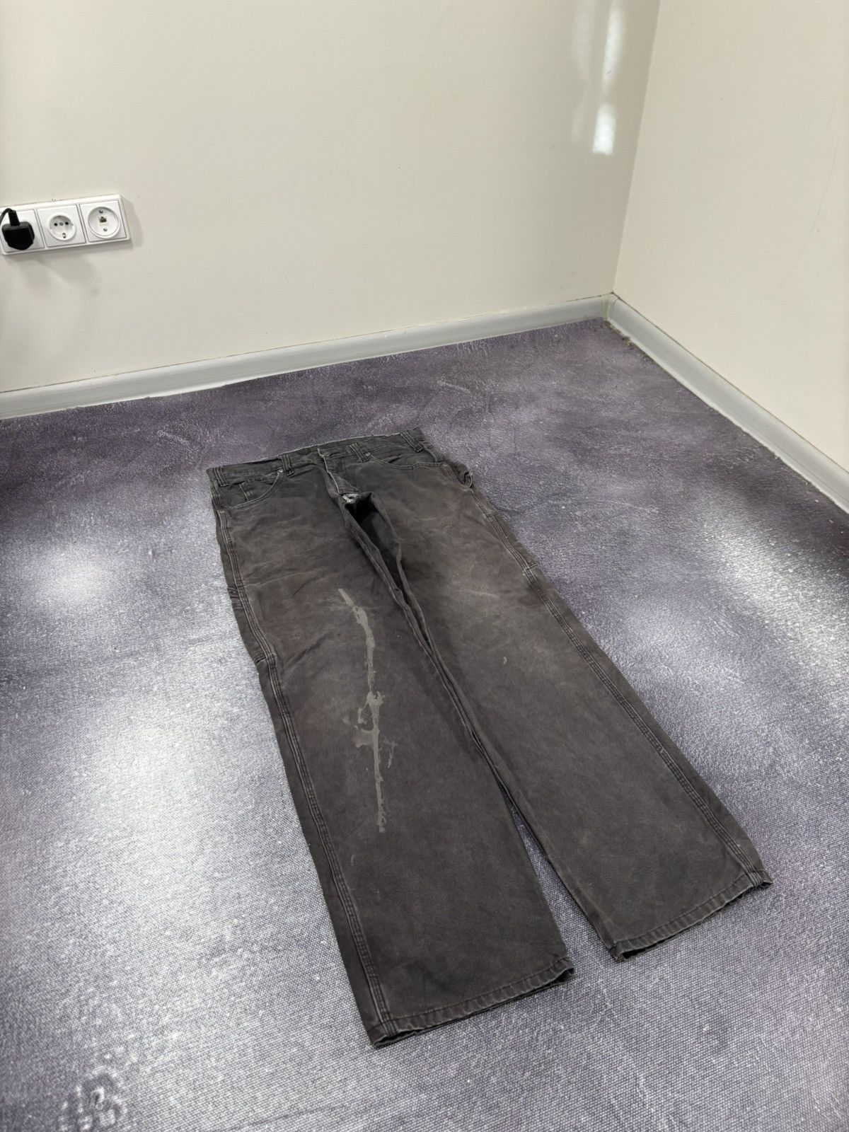 Dickies Vintage Dickies USA Black Work Carpenter Baggy Pants Size US 32 / EU 48 - 6 Thumbnail