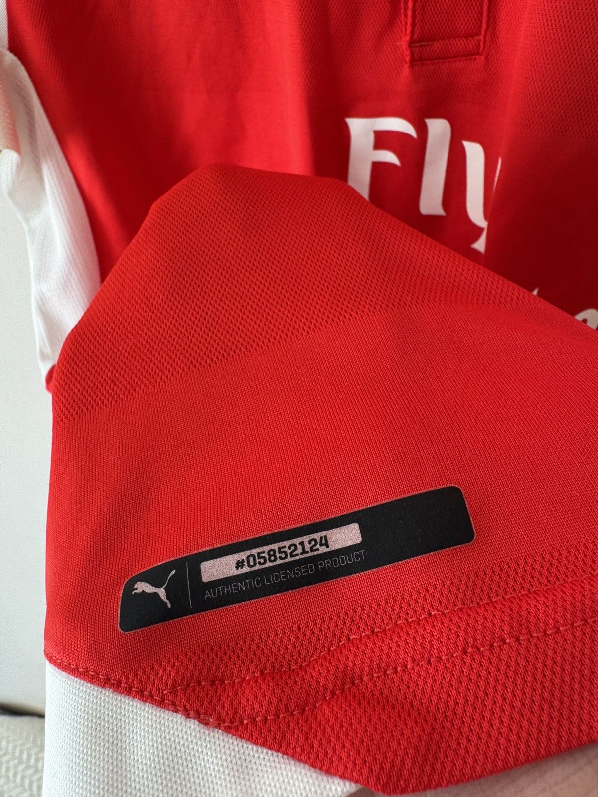Puma Arsenal 2015-2016 Home Soccer Jersey Football Kit Shirt Size US M / EU 48-50 / 2 - 9 Thumbnail