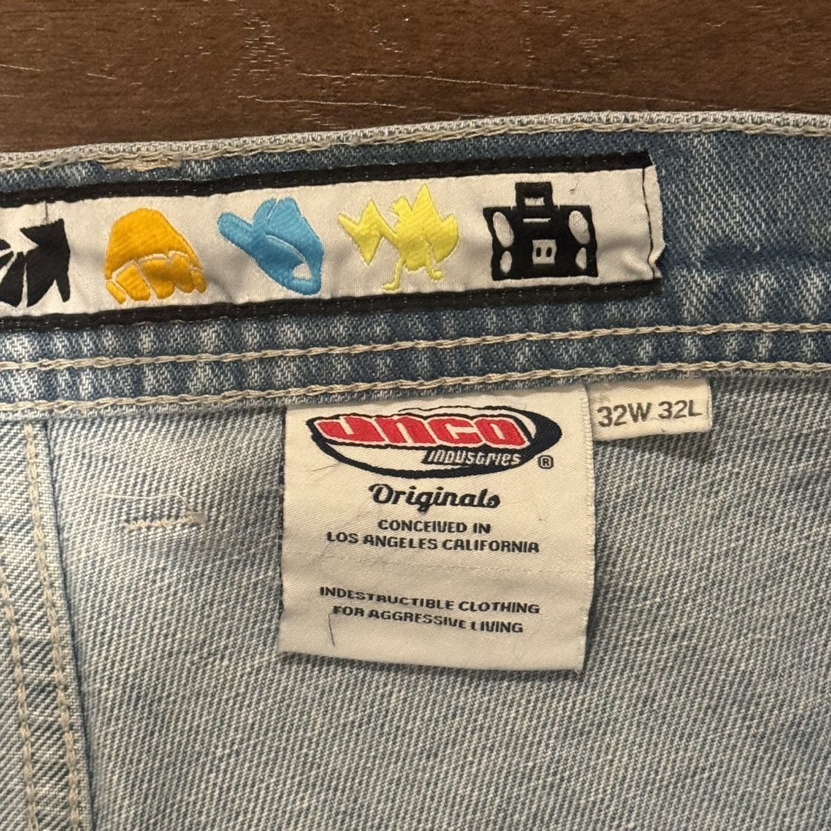 Other ♨️JNCO♨️ ROLLIN JEANS (RARE) Size US 32 / EU 48 - 6 Thumbnail
