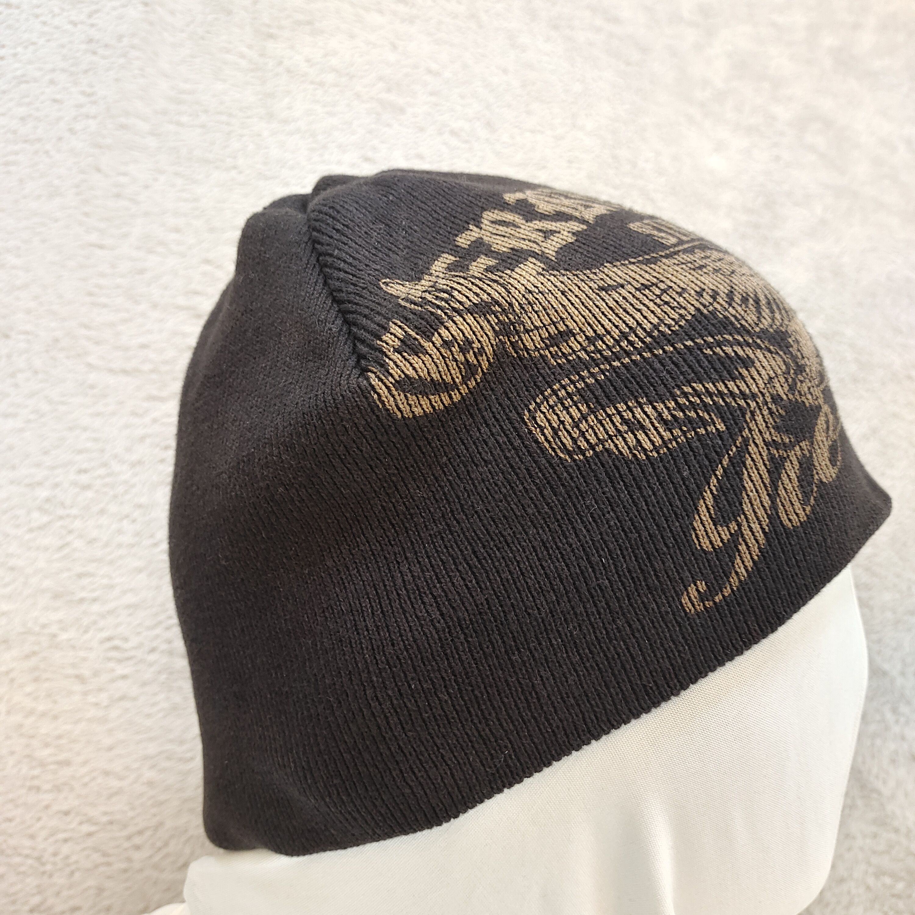 Japanese Brand VINTAGE GERRY COSBY "ICE HOCKEY NEW YORK" BEANIE HAT Size ONE SIZE - 5 Thumbnail