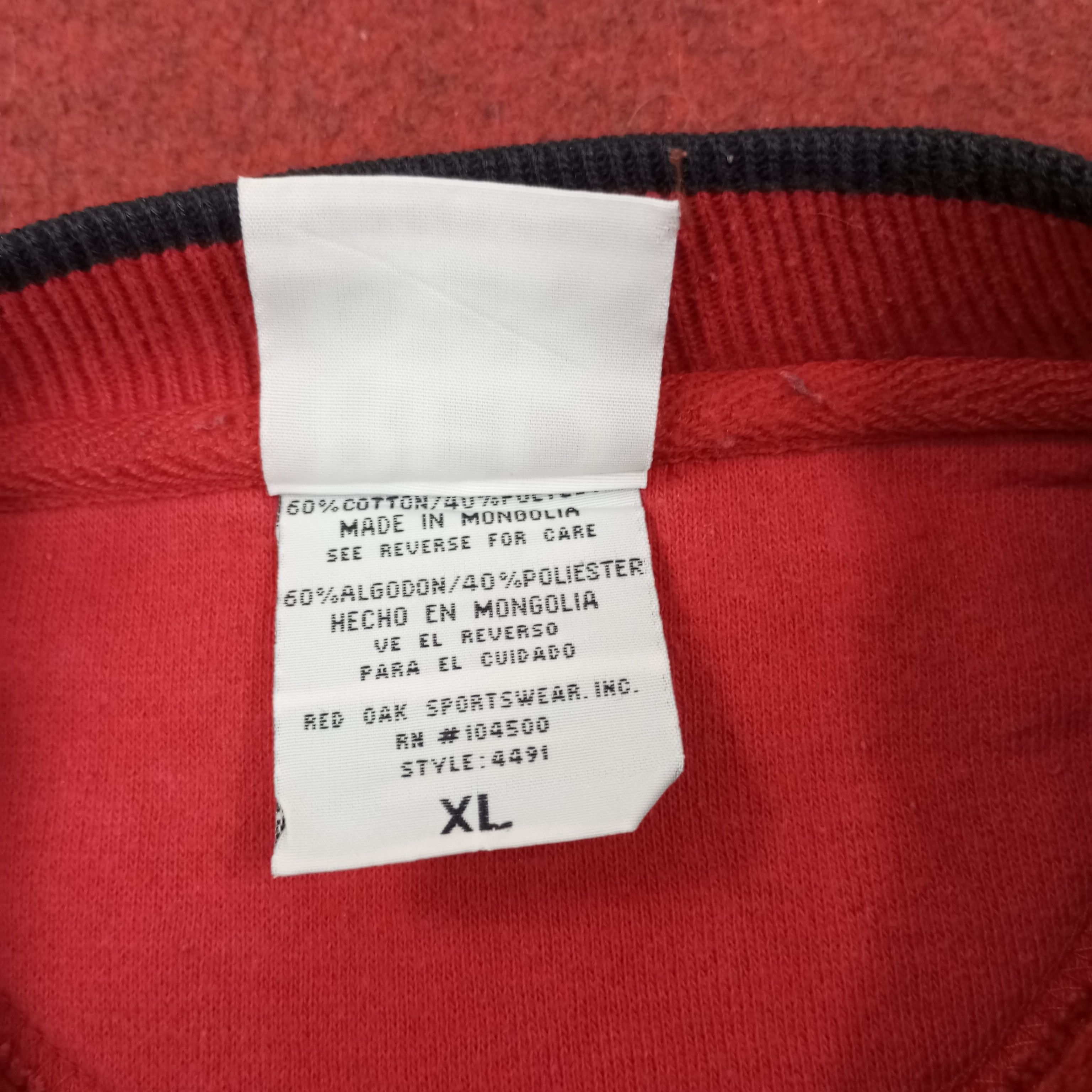 Vintage Georgia Bulldogs Football Team Sweatshirt c243n36 Size US XXL / EU 58 / 5 - 8 Thumbnail