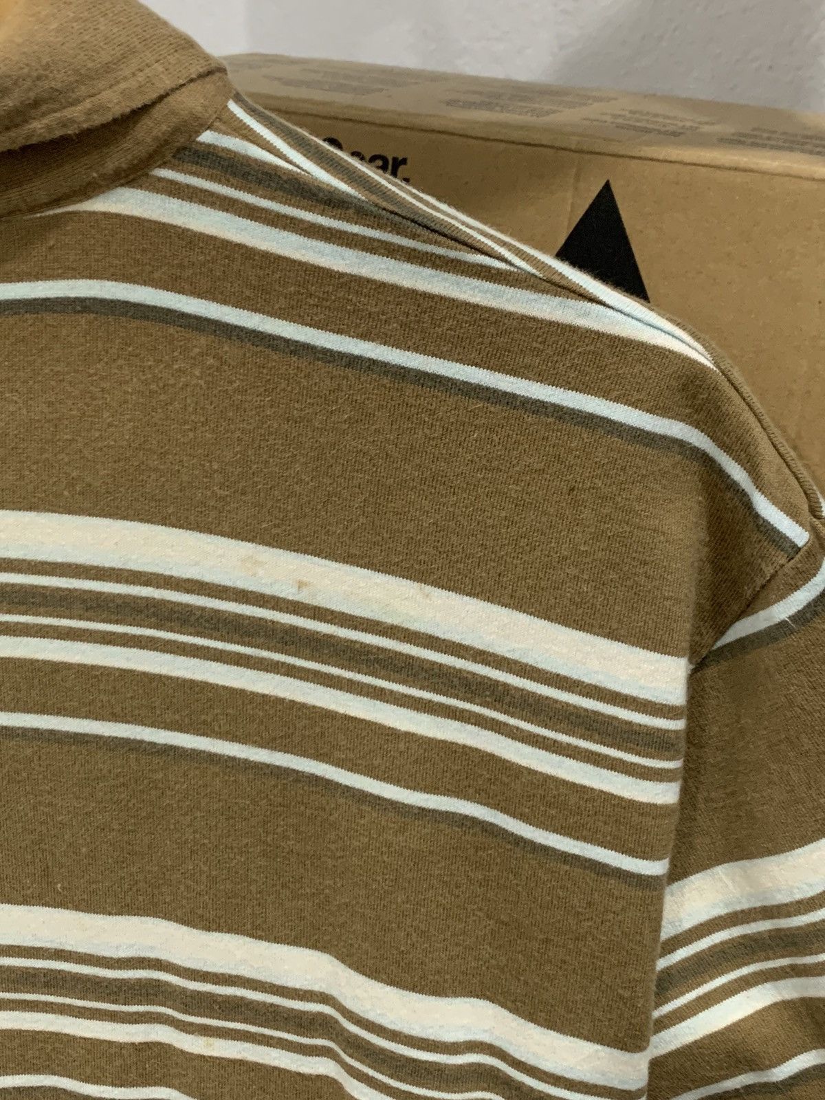 Bape × Nigo OG Vintage Bape Star Stripe Polo Tee Size US L / EU 52-54 / 3 - 10 Thumbnail