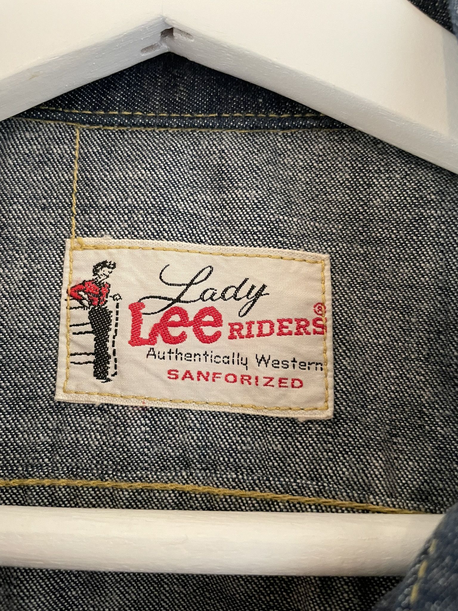 Lee Lee Riders Lady Denim Jacket Size S / US 4 / IT 40 - 3 Thumbnail