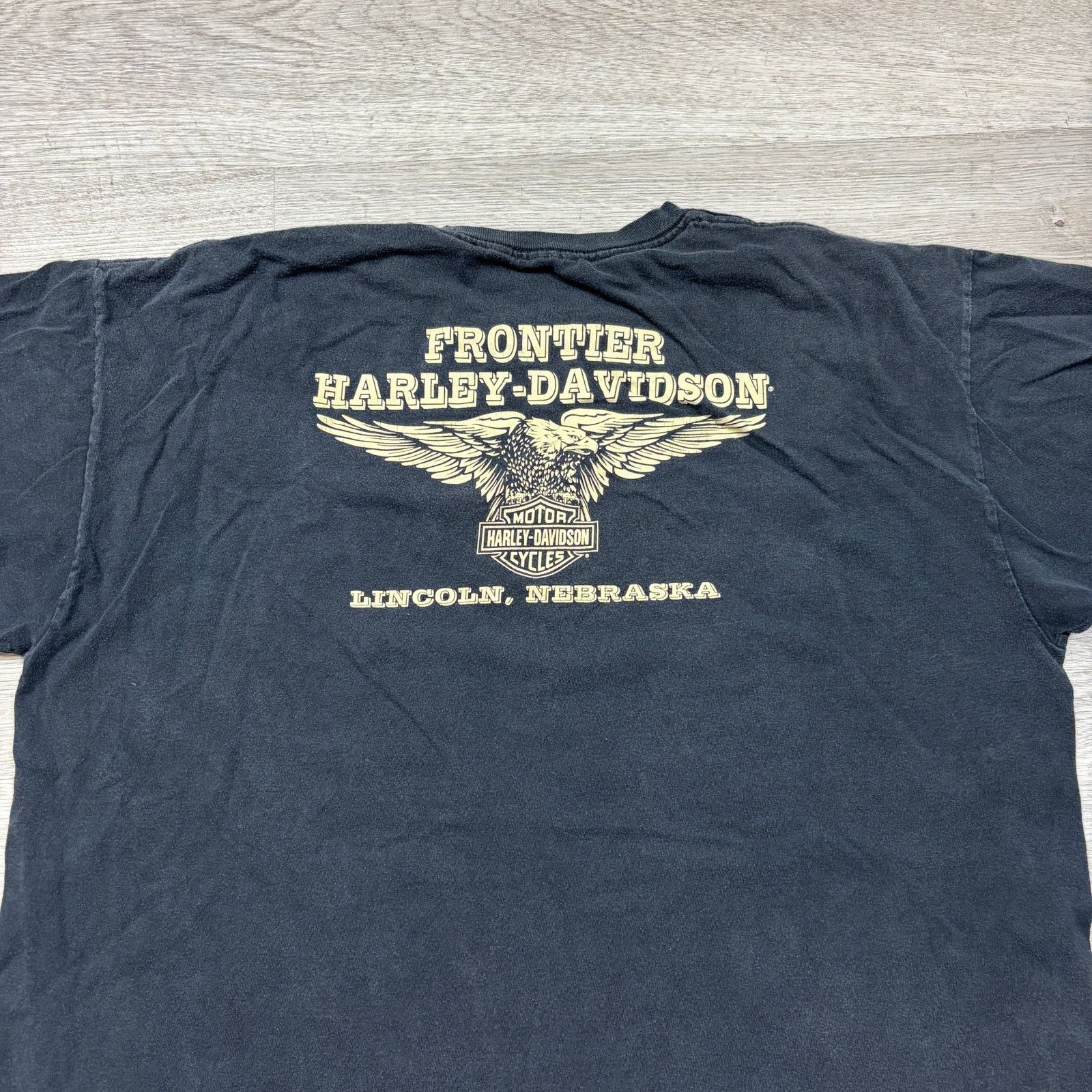 Harley Davidson Harley Davidson Eagle T Shirt Men's XL Biker Grunge Goth Size US XL / EU 56 / 4 - 5 Thumbnail