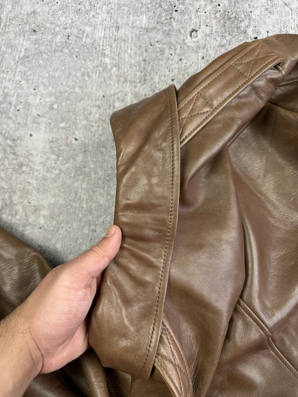 Porsche Design 000/600 Porsche Design Limited Edition Leather Jacket Size US XL / EU 56 / 4 - 14 Thumbnail