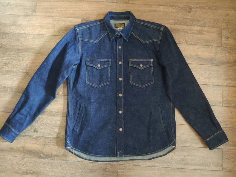 Iron Heart Iron heart Heavyweight 18oz denim workwear shirt Size US XXL / EU 58 / 5 - 1 Thumbnail