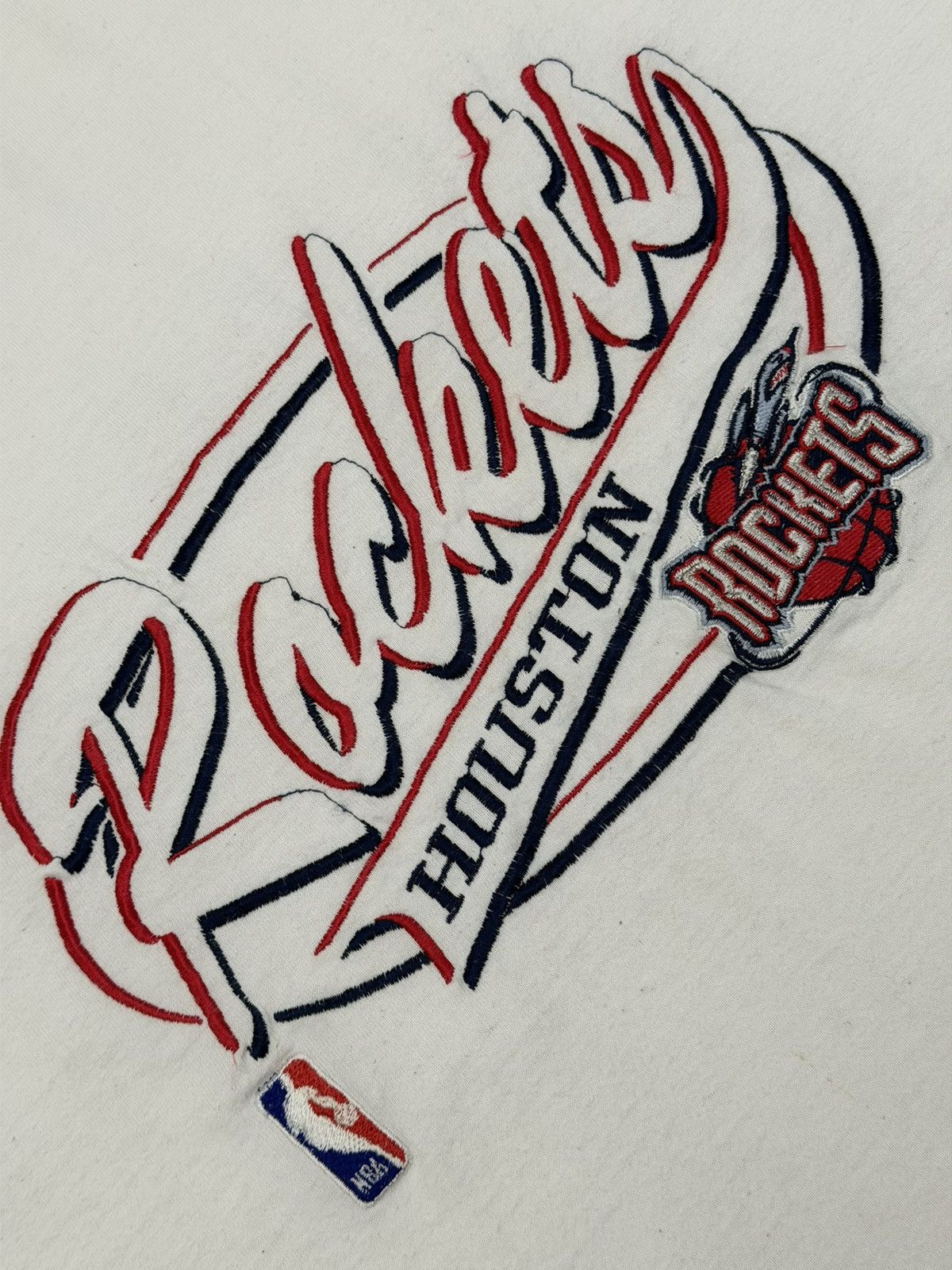 Logo Athletic Vintage 90s Houston Rockets Embroidered XL Logo Athletic USA Size US XL / EU 56 / 4 - 3 Thumbnail