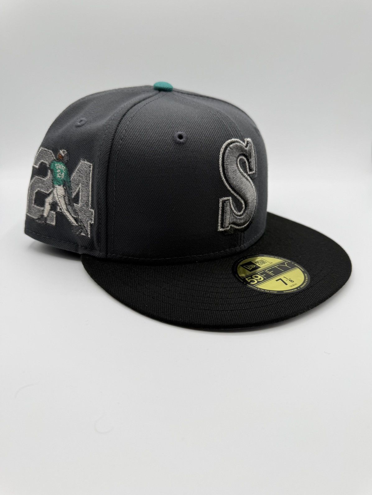 New Era Seattle Mariners New Era 59FIFTY Fitted – Size 7 1/8 Size ONE SIZE - 1 Thumbnail