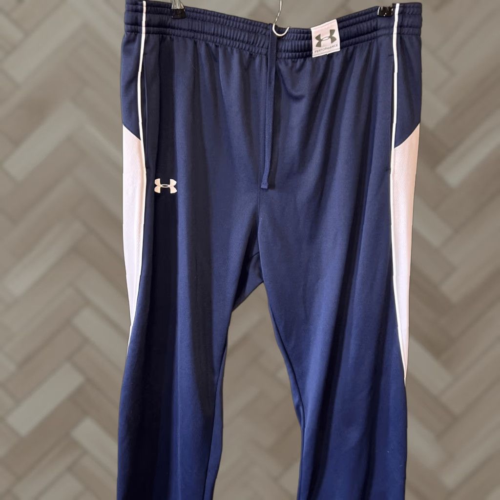 Under Armour Under Armour Performance Sweatpants Basketball Blue Gray XL Mens Size US 36 / EU 52 - 1 Thumbnail