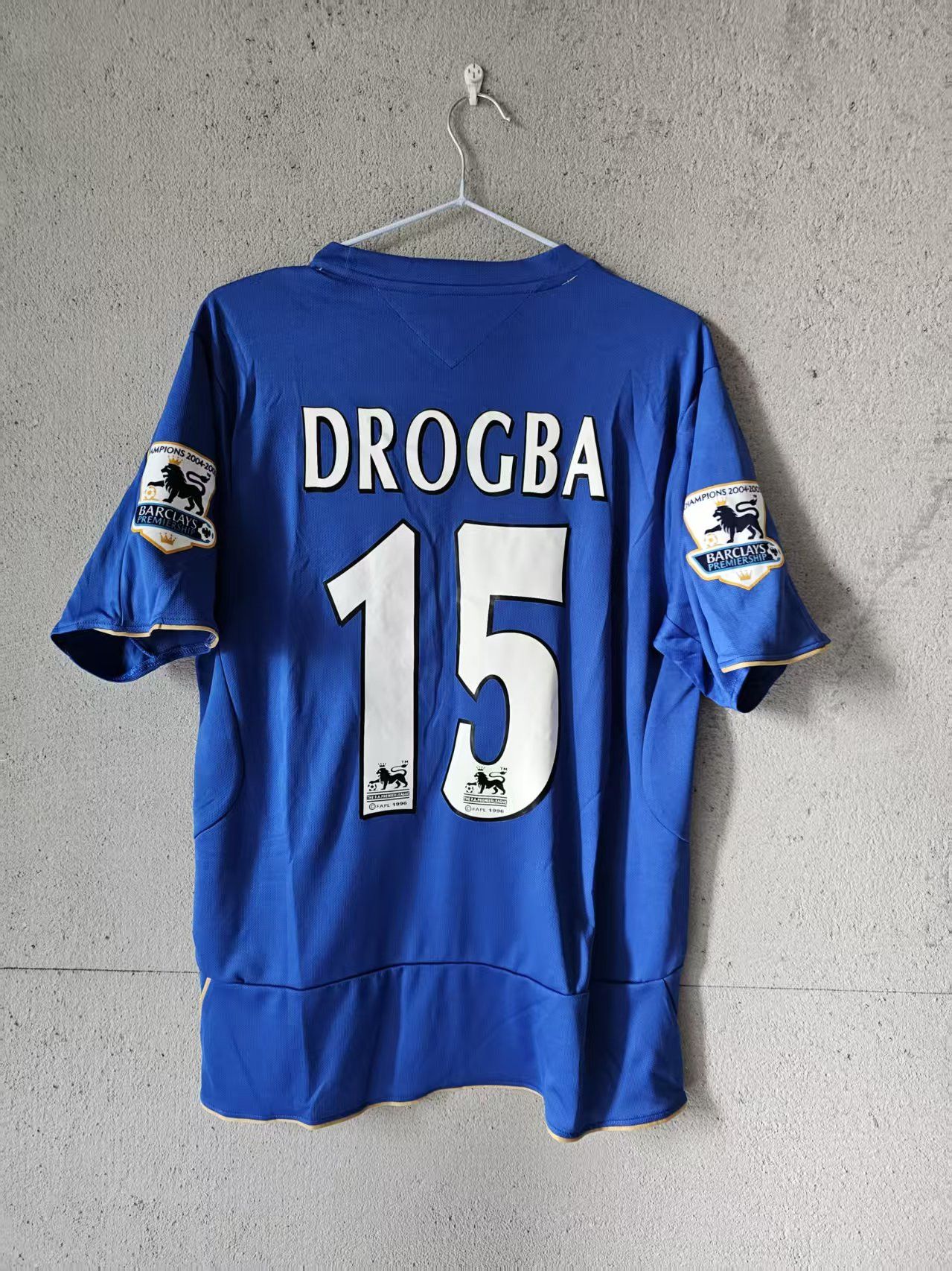 Other 2005 Chelsea #15 Didier Drogba Jersey Home Size US S / EU 44-46 / 1 - 1 Thumbnail