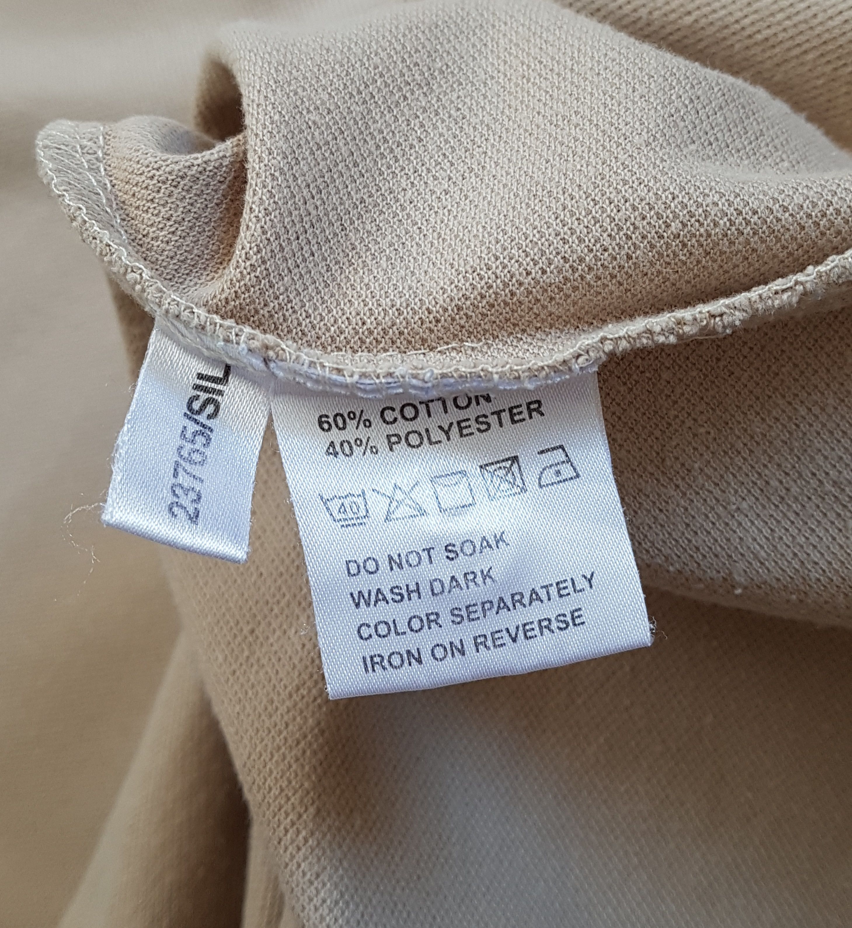 Yves Saint Laurent YSL Vintage Yves Saint Laurent Beige Polo Shirt sz XL Size US XL / EU 56 / 4 - 8 Thumbnail