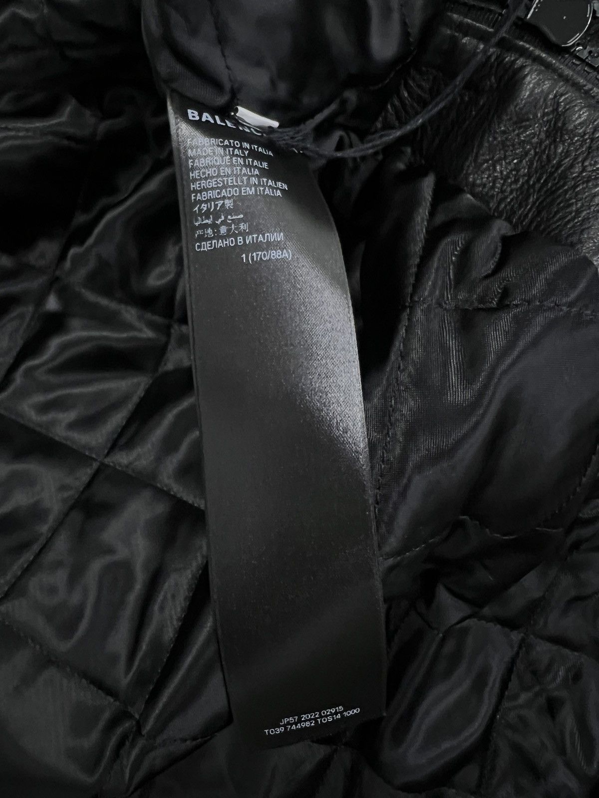 Balenciaga Balenciaga SS23 Paris uniform oversized leather jacket Size US L / EU 52-54 / 3 - 9 Thumbnail