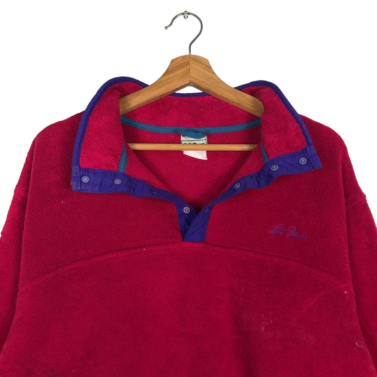 Japanese Brand 🔥VINTAGE FLEECE JACKET PULL OVER L.L.Bean Usa Freeport Size US M / EU 48-50 / 2 - 12 Thumbnail