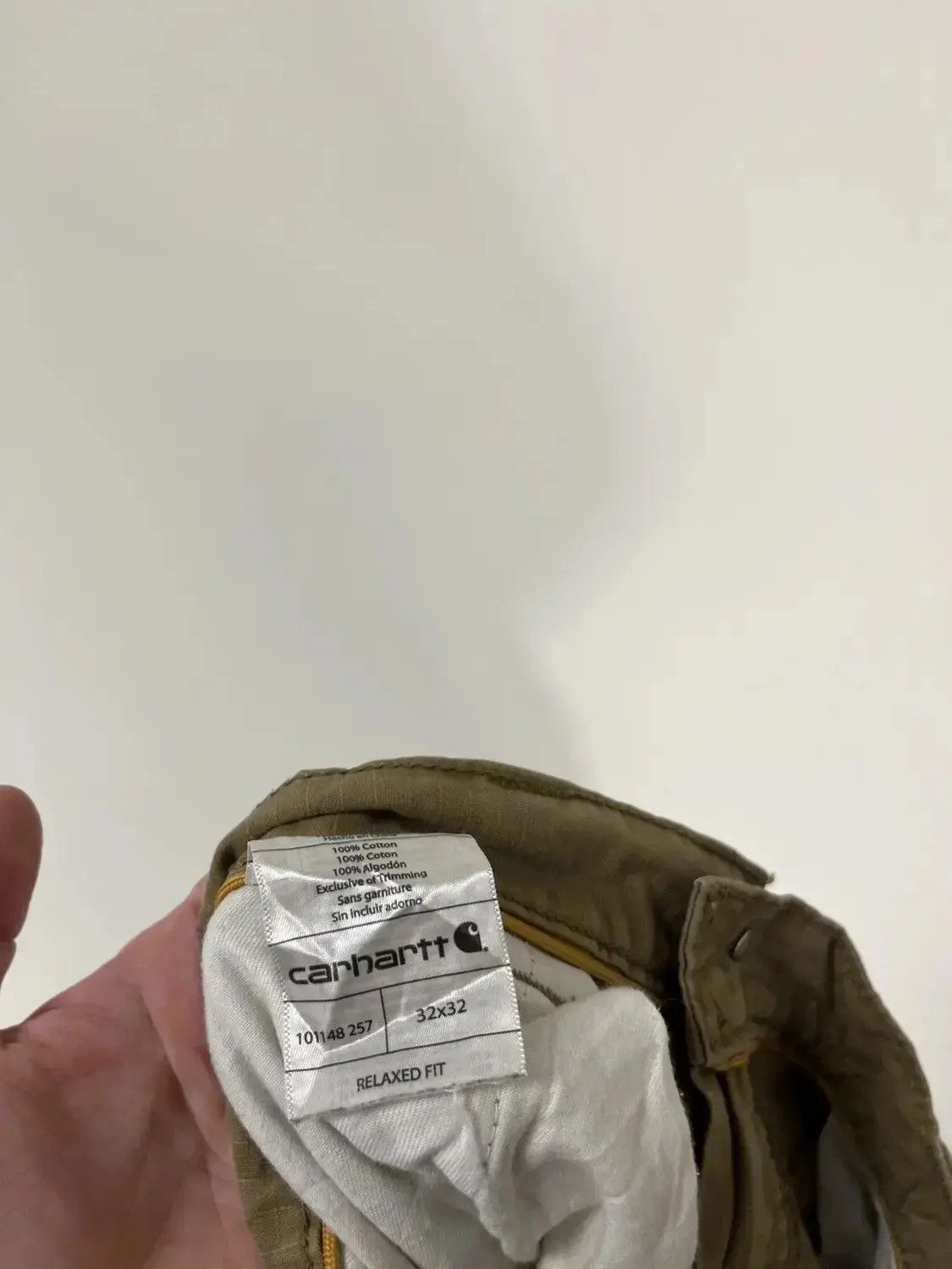 Carhartt × Vintage Vintage Carhartt American Hype Work Baggy Cargo Pants Size US 32 / EU 48 - 11 Thumbnail