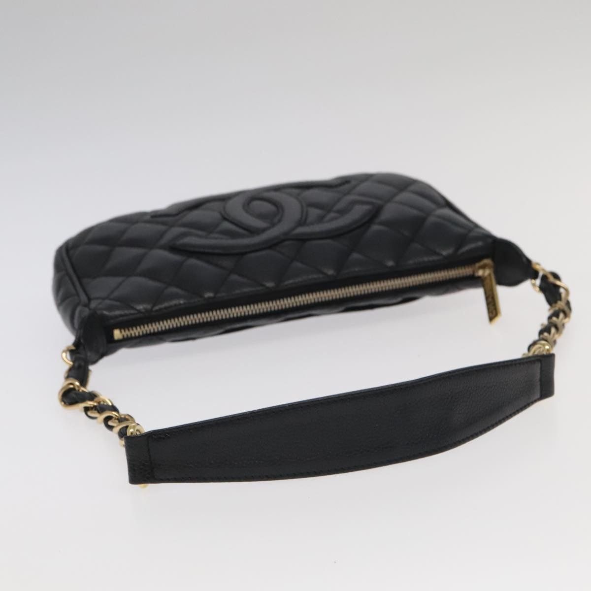 Chanel CHANEL Matelasse Coco Mark Chain Shoulder Bag Caviar Skin Size ONE SIZE - 7 Thumbnail