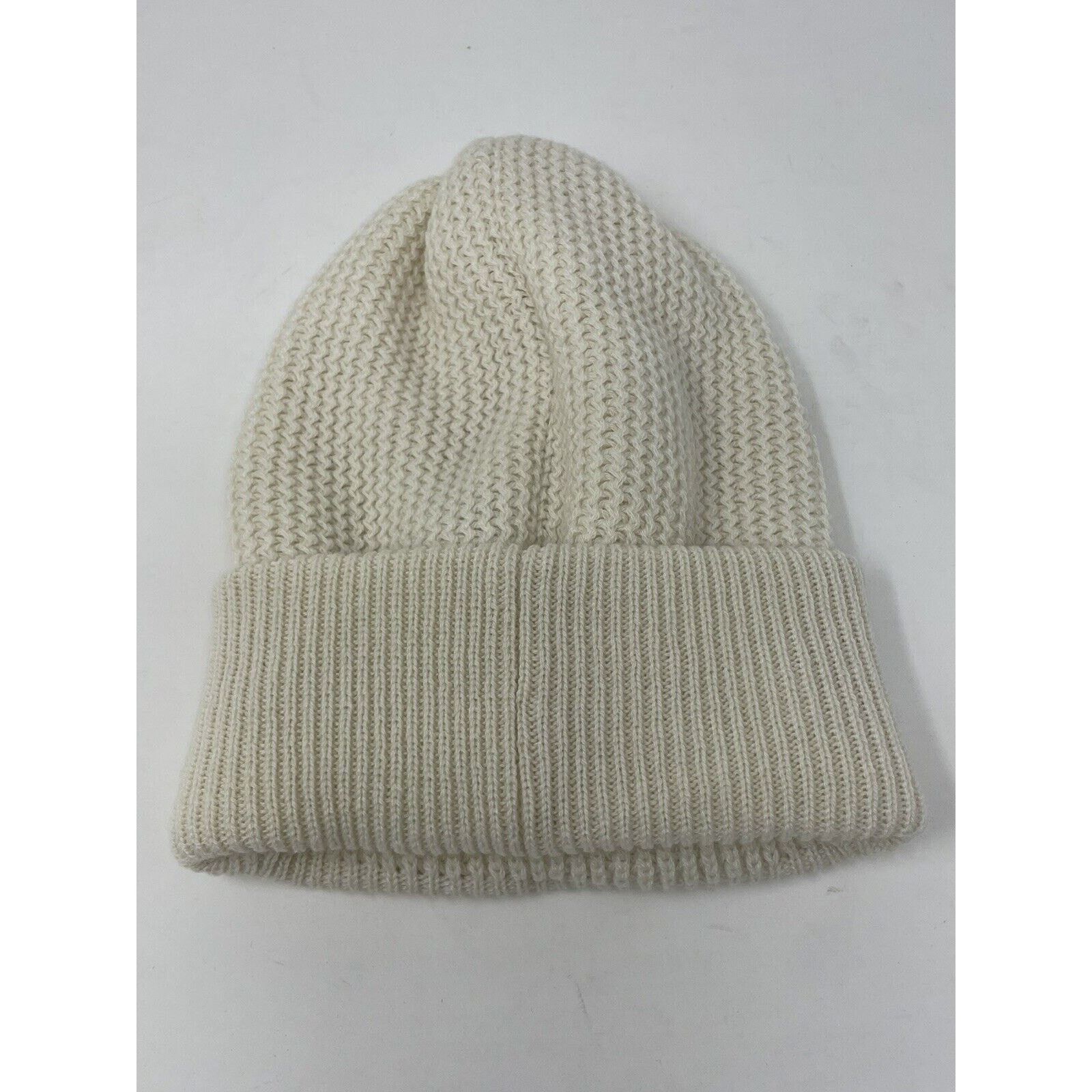 Chanel Chanel Cashmere Hat Beanie 22A Ivory Script NWT Size ONE SIZE - 10 Thumbnail