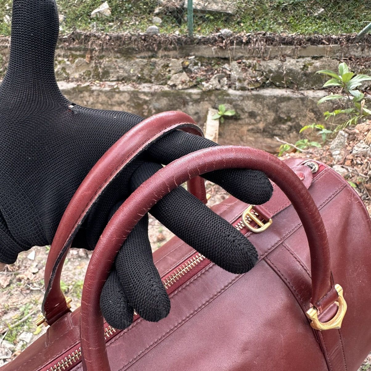 Cartier Cartier Les Must de Cartier Vintage Leather Handbag | AS IS Size ONE SIZE - 8 Thumbnail