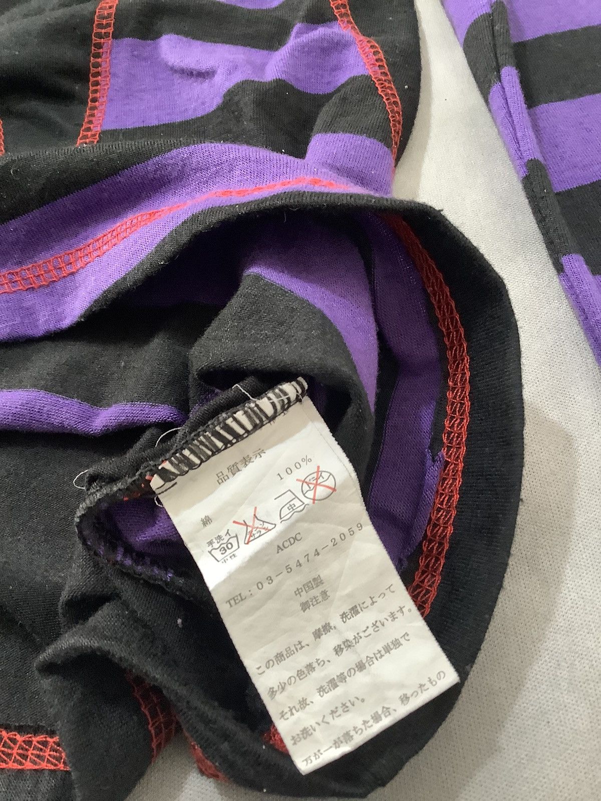 AC/DC × Hysteric Glamour × If Six Was Nine ACDC Rag Punk Harajuku Style Size S / US 4 / IT 40 - 7 Thumbnail