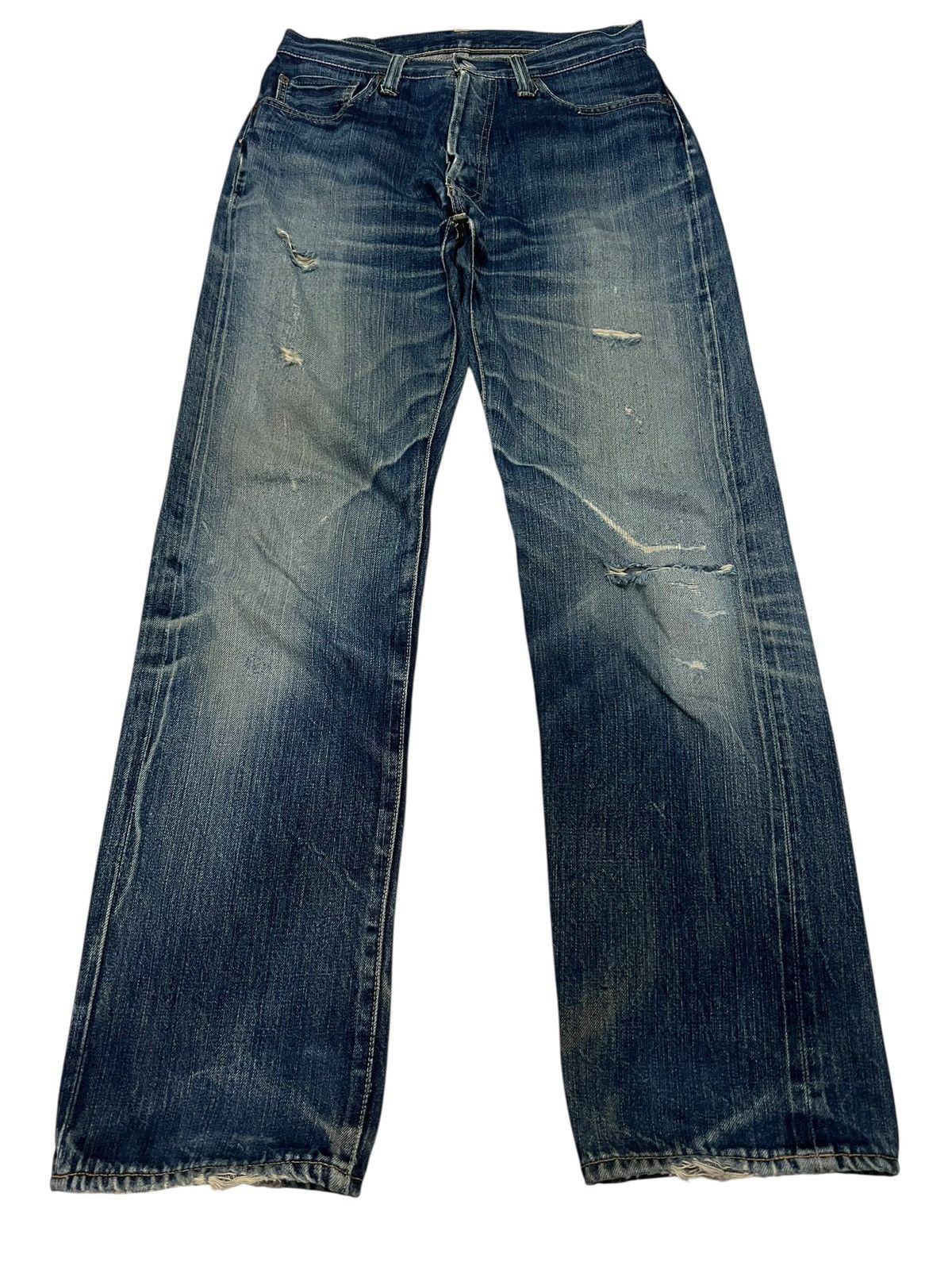 Vintage Japanese Brand Selvedge Distressed Jean Japan