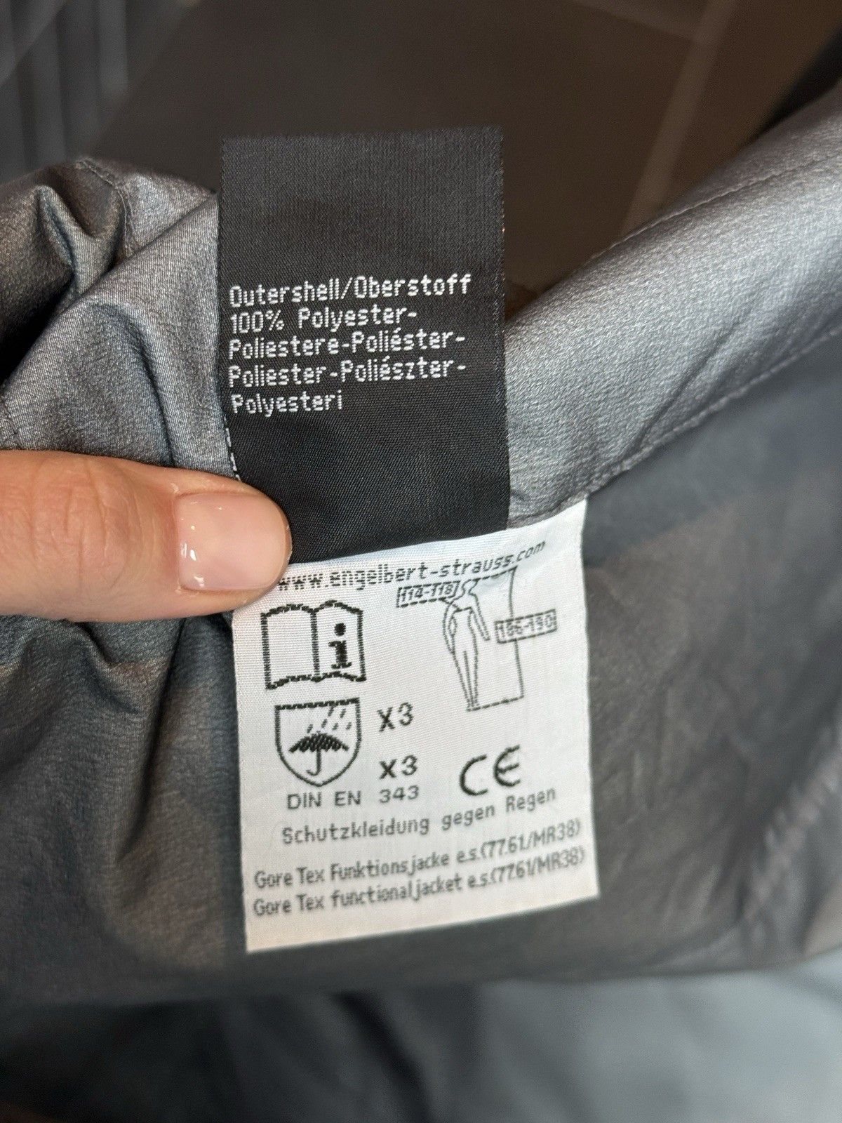 Vintage Engelbert Strauss stunt jacket gore-tex mens Work Outdoor Size US XXL / EU 58 / 5 - 13 Thumbnail