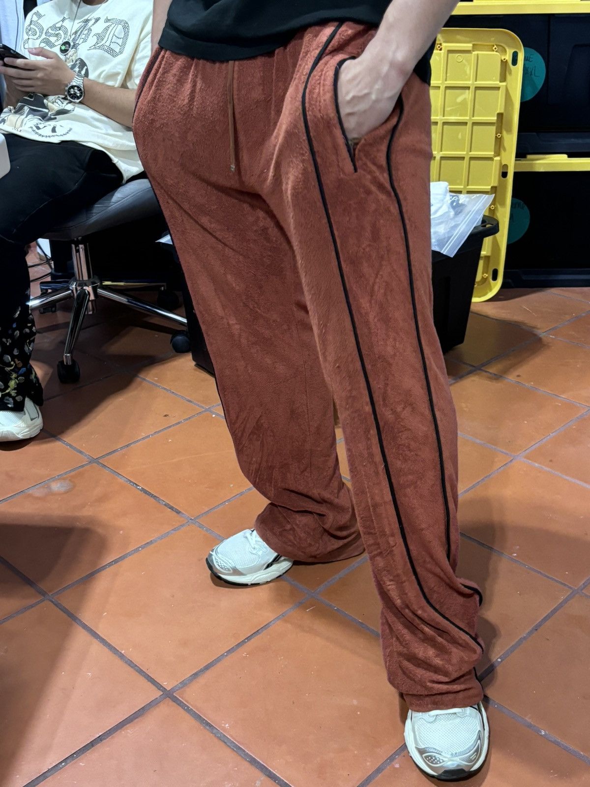 Amiri Amiri Western Fir Brick Track Pant Size US 38 / EU 54 - 11 Thumbnail