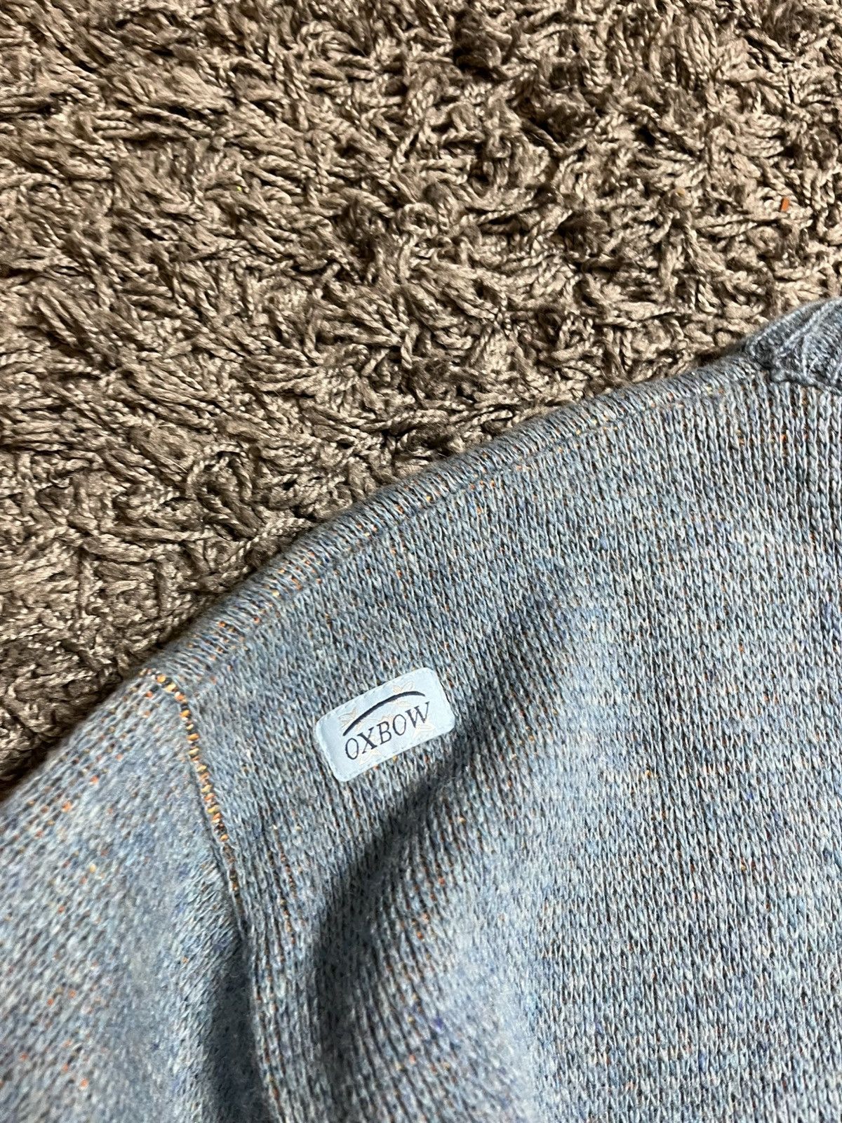 Oxbow Oxbow vintage 90s both sides big logo knitted sweater Size US XL / EU 56 / 4 - 5 Thumbnail