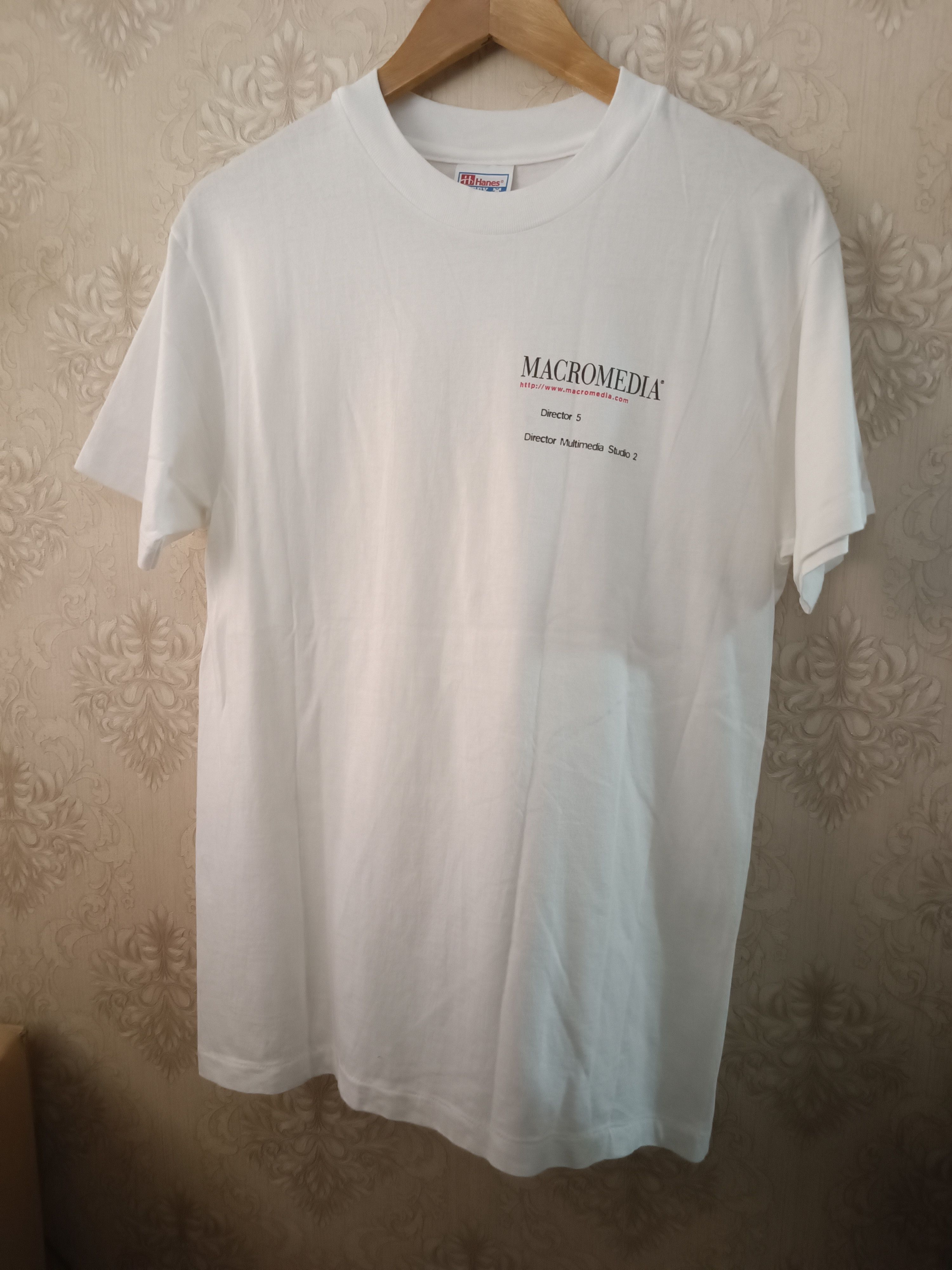 Microsoft × Vintage Vintage Macromedia Power In Motion Tee Size US M / EU 48-50 / 2 - 2 Thumbnail