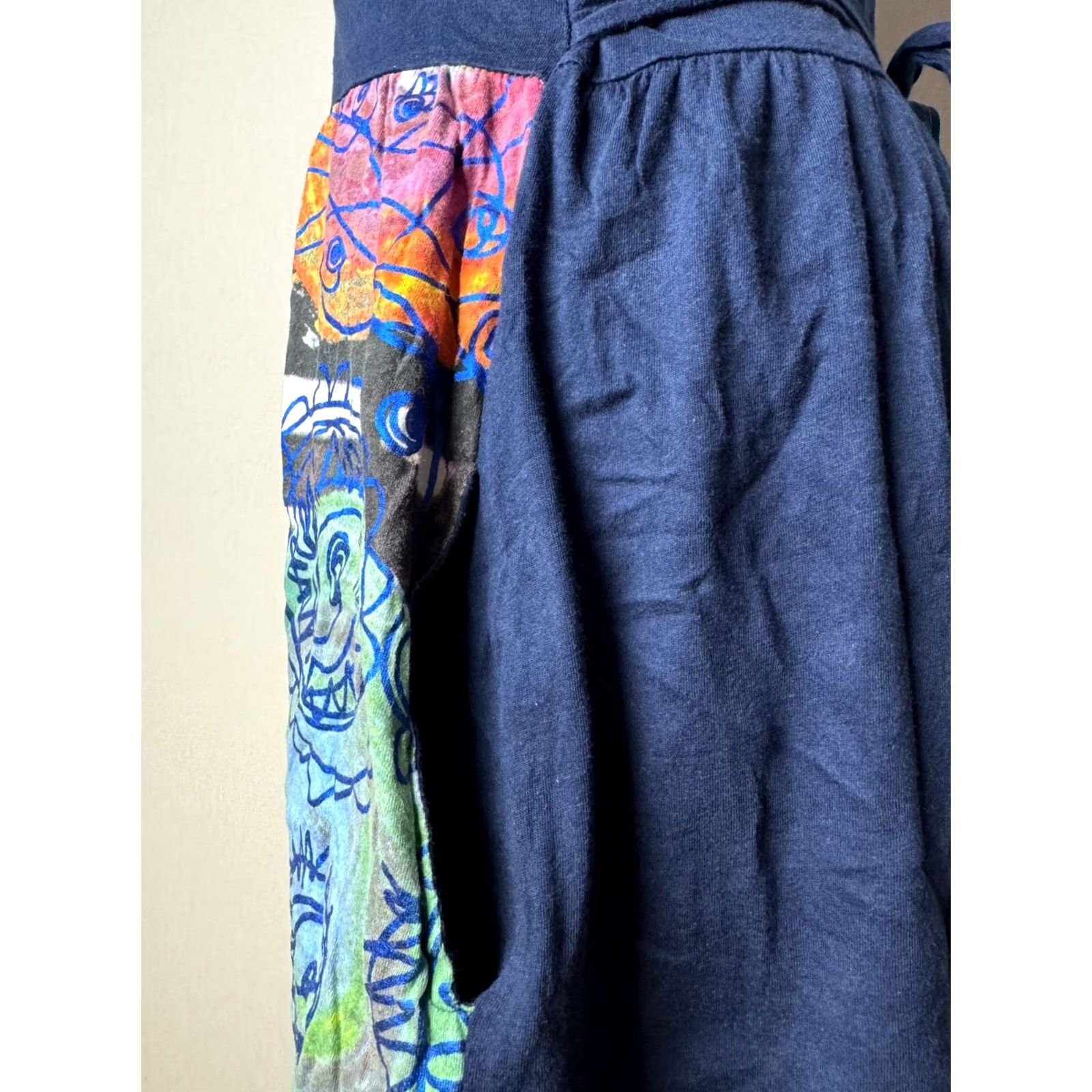 Desigual Desigual multicoloured A-Line Dress Womens Size XL Size XL / US 12-14 / IT 48-50 - 2 Thumbnail