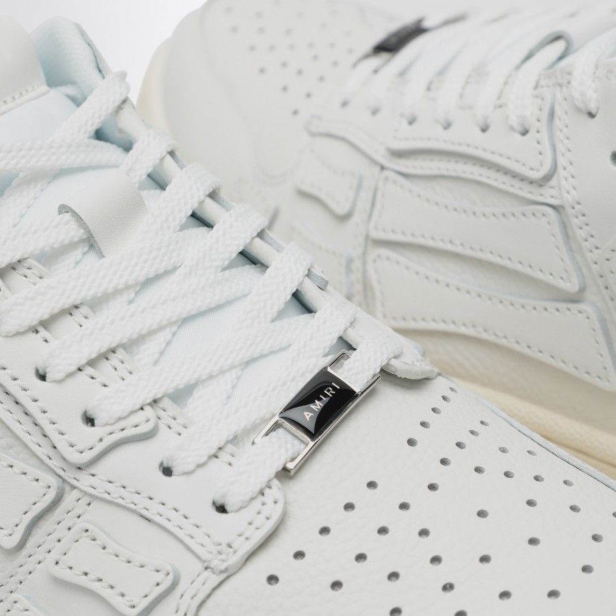 Amiri o1d2blof0226 Skelton Low-Top Sneakers in White Size US 10 / EU 43 - 5 Thumbnail