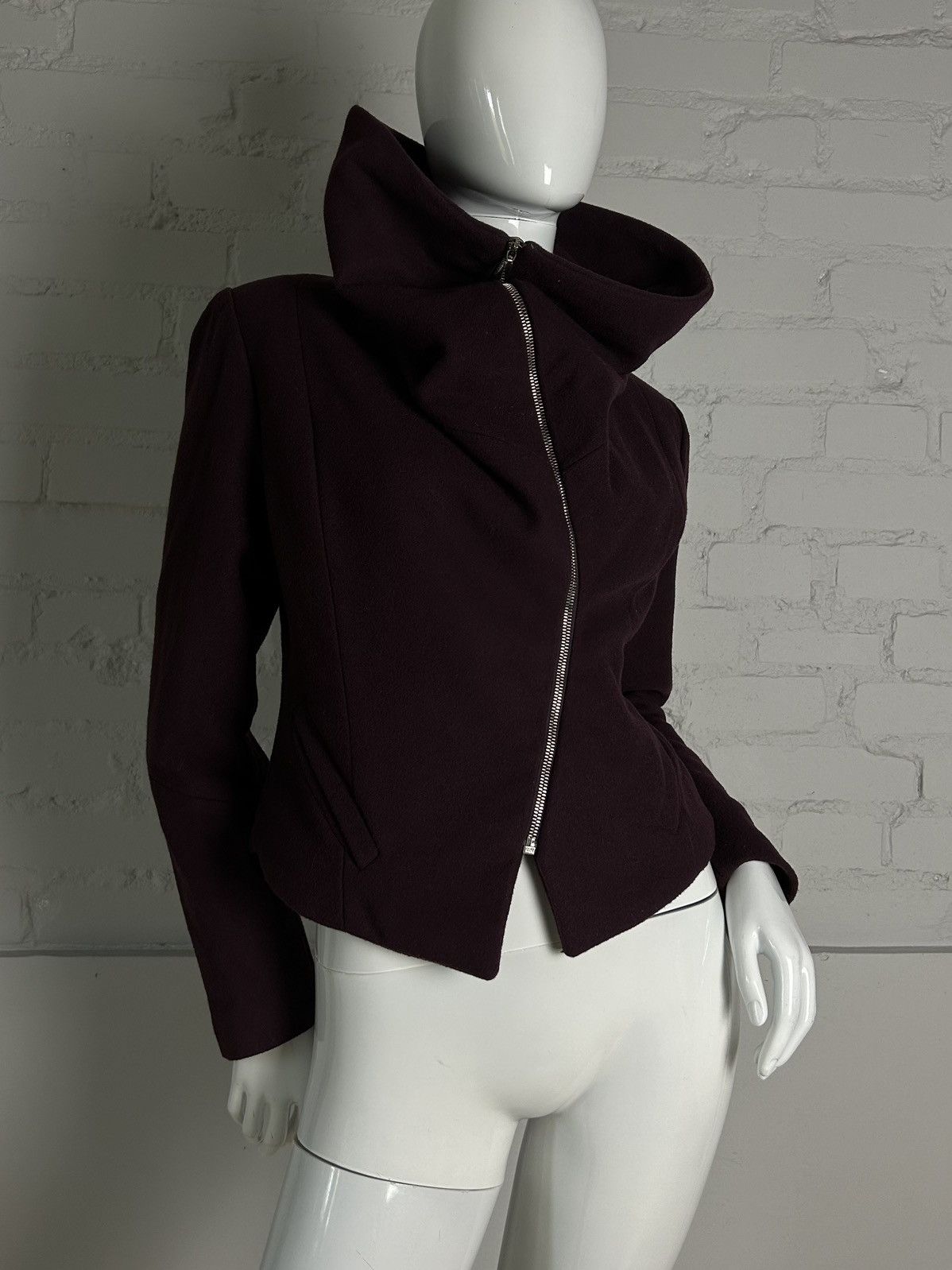 Other So sick wool asymmetric jacket Size M / US 6-8 / IT 42-44 - 6 Thumbnail