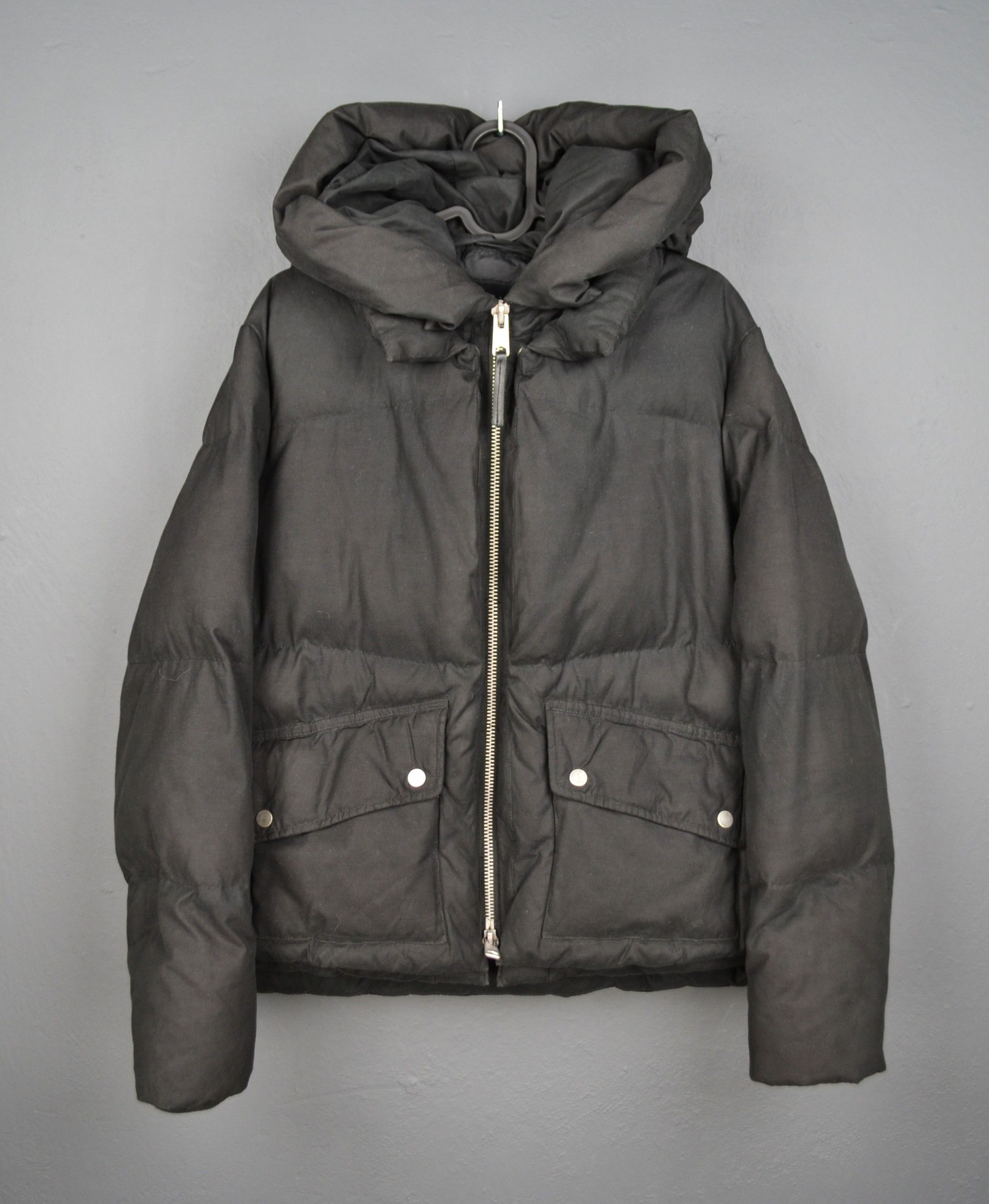 Allsaints Allsaints Ester Hooded Puffer Coat S Black Jacket Size S / US 4 / IT 40 - 2 Thumbnail