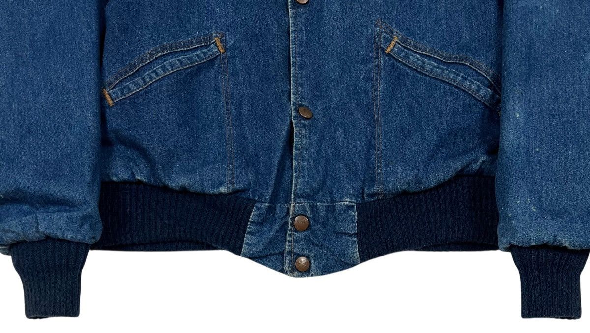 Wrangler 70s-80s Vintage Wrangler 229MJL Denim Bomber Jacket Size US M / EU 48-50 / 2 - 7 Thumbnail