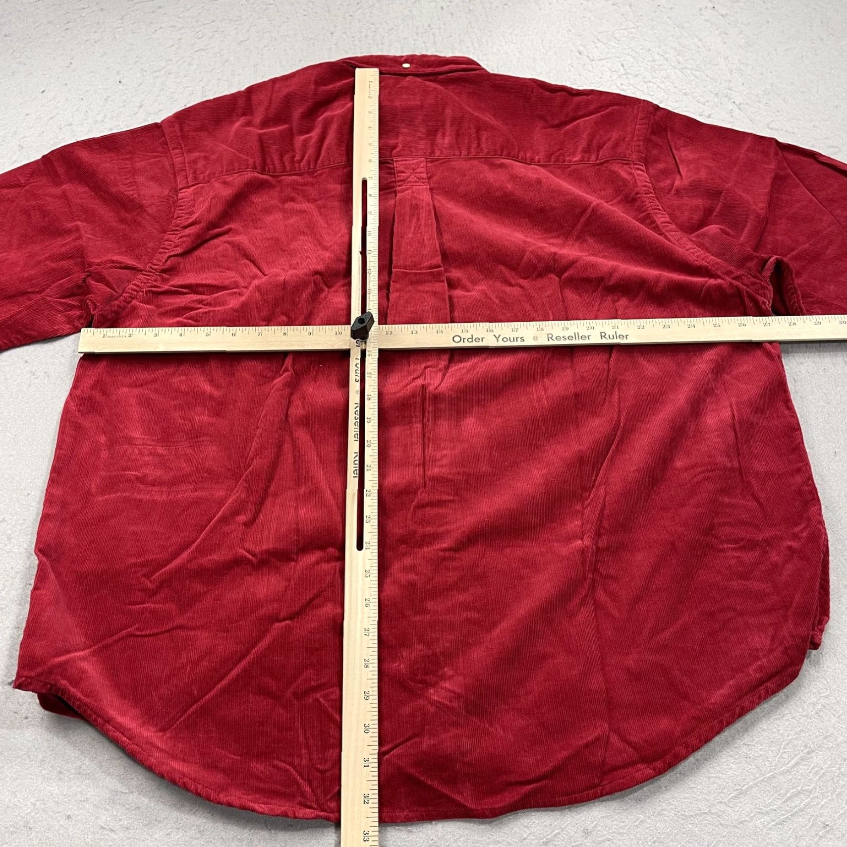 Eddie Bauer Vintage Eddie Bauer Mens XL Red Corduroy Button Long Sleeve Pocket 90s User: Vintage Eddie Bauer Red Corduroy Button-Up Mens XL Long Sleeve Pocket 90s Size US XL / EU 56 / 4 - 7 Thumbnail