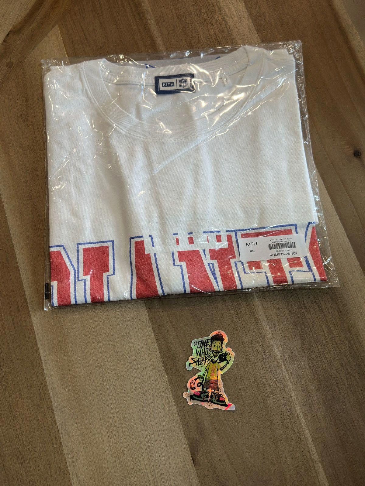 Kith Kith x NFL Giants 1925 Vintage Tee Size US XL / EU 56 / 4 - 4 Thumbnail