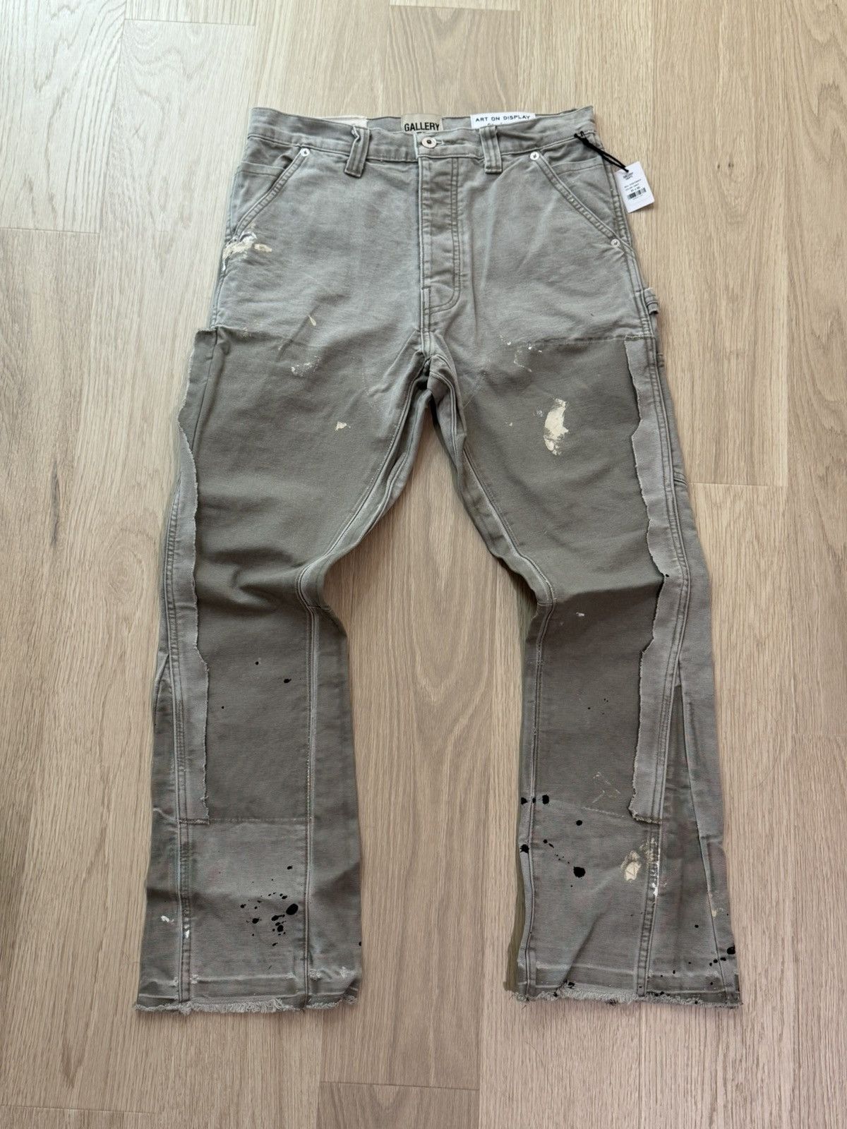 Gallery Dept. Flare Carpenter Jeans Cement Grey