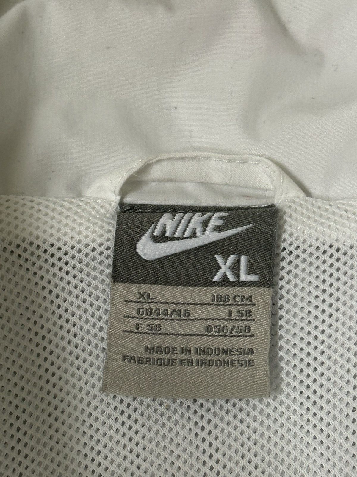 Nike Vintage 90s Nike Thrashed Track Jacket zip up Size US XL / EU 56 / 4 - 9 Thumbnail