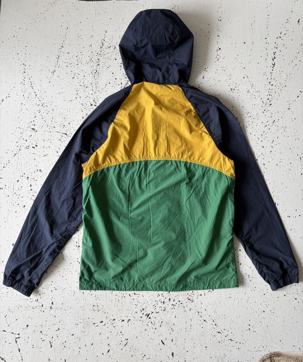 Abercrombie & Fitch Abercrombie & Fitch Jacket Blue Yellow Green Rain Wind Size US M / EU 48-50 / 2 - 4 Thumbnail